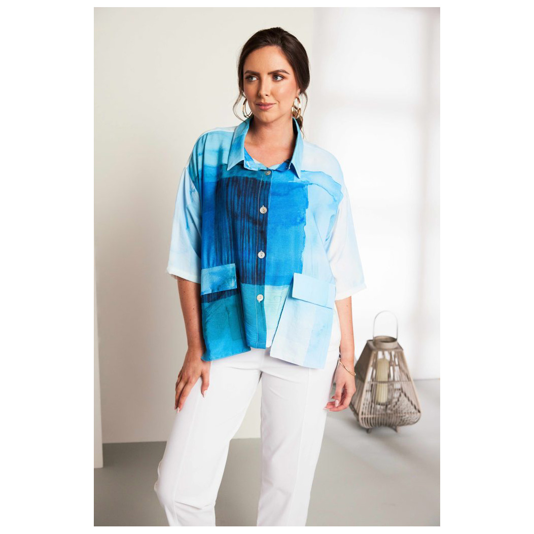 ORA Mikinos Print Jacket