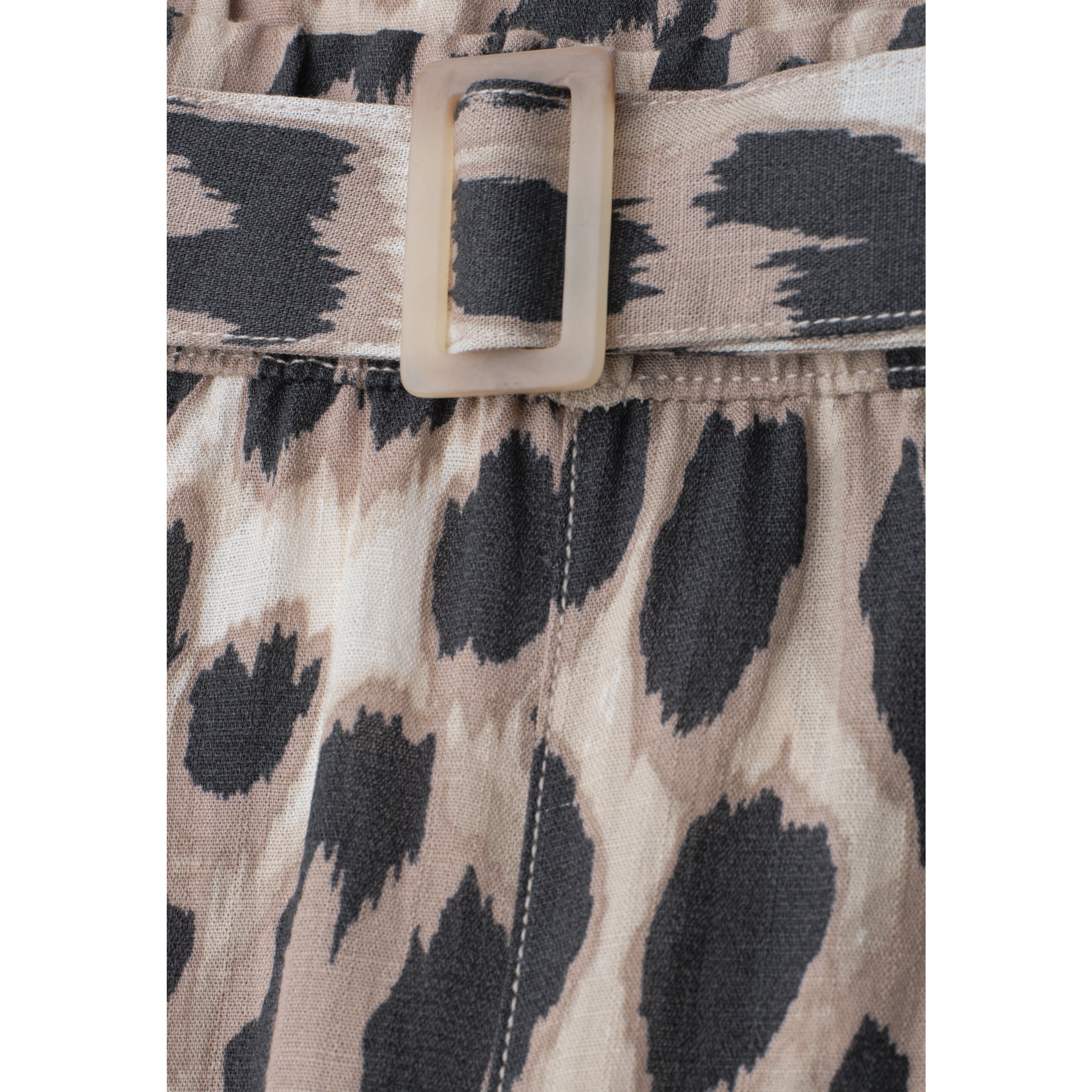 Street One wide leg leo print trousers - Image 5