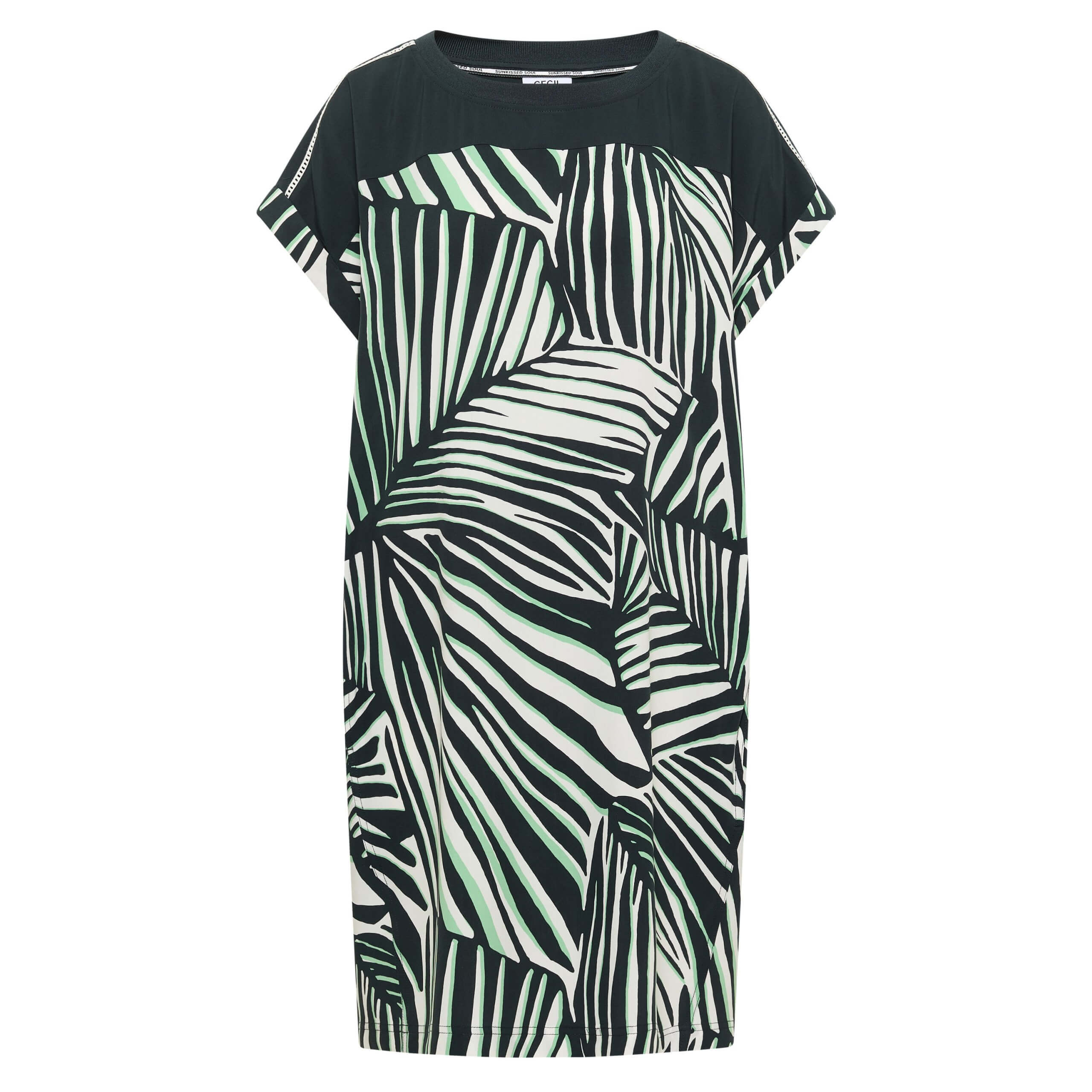 Cecil palm breeze green knee length dress - Image 4