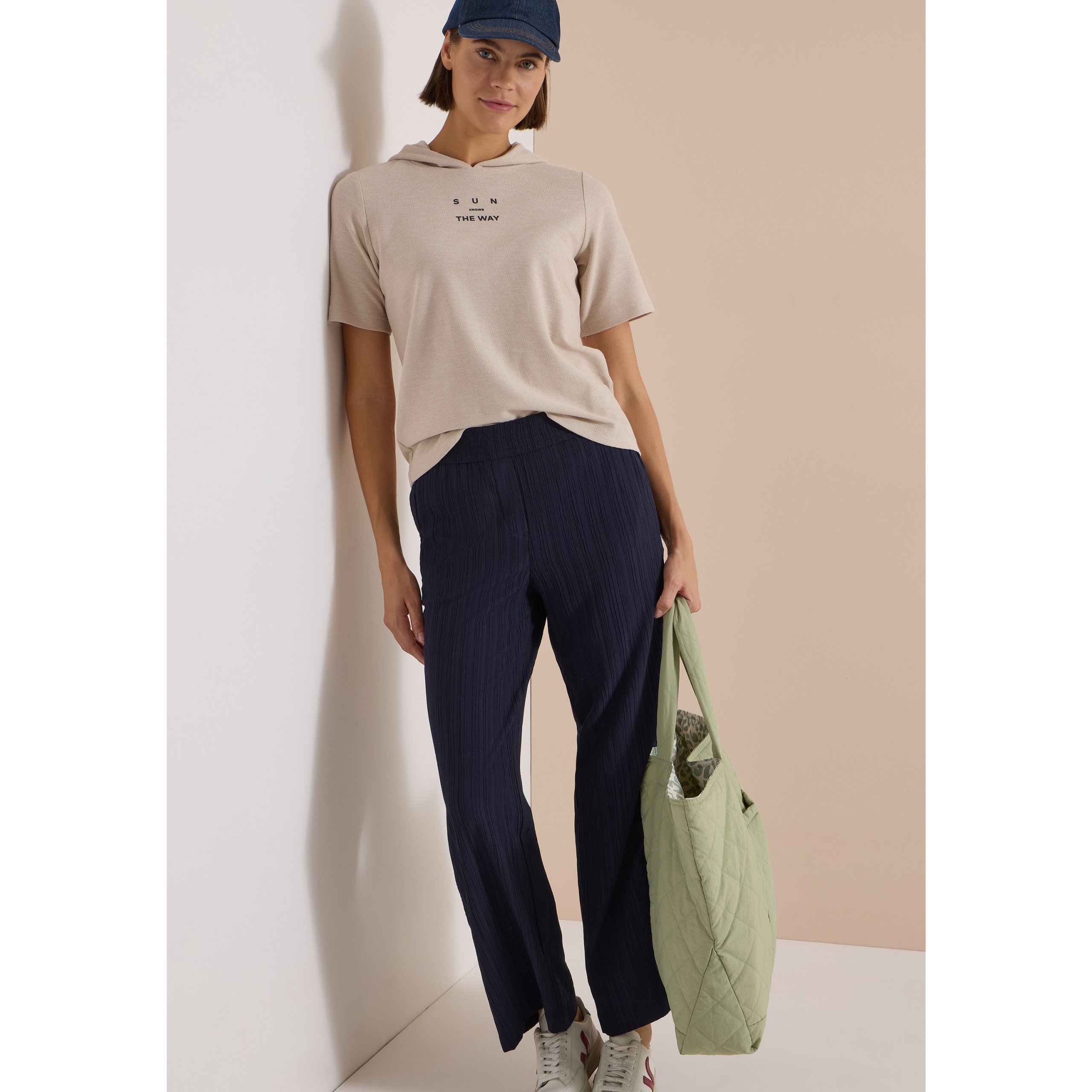 Cecil Neele Navy Trouser - Image 5
