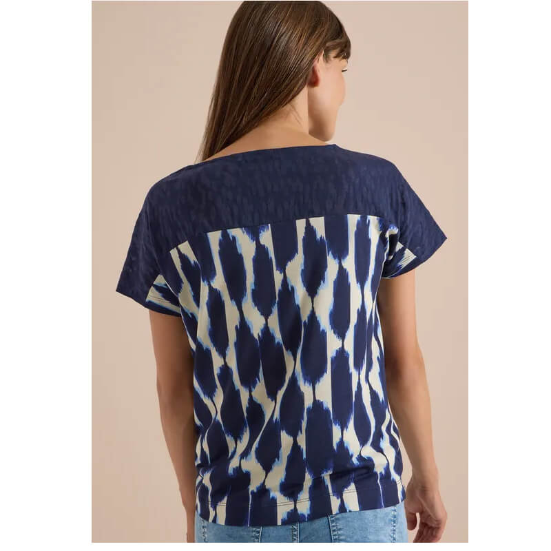 Cecil Navy Mix Top - Image 7
