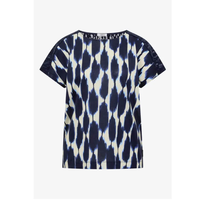 Cecil Navy Mix Top - Image 5
