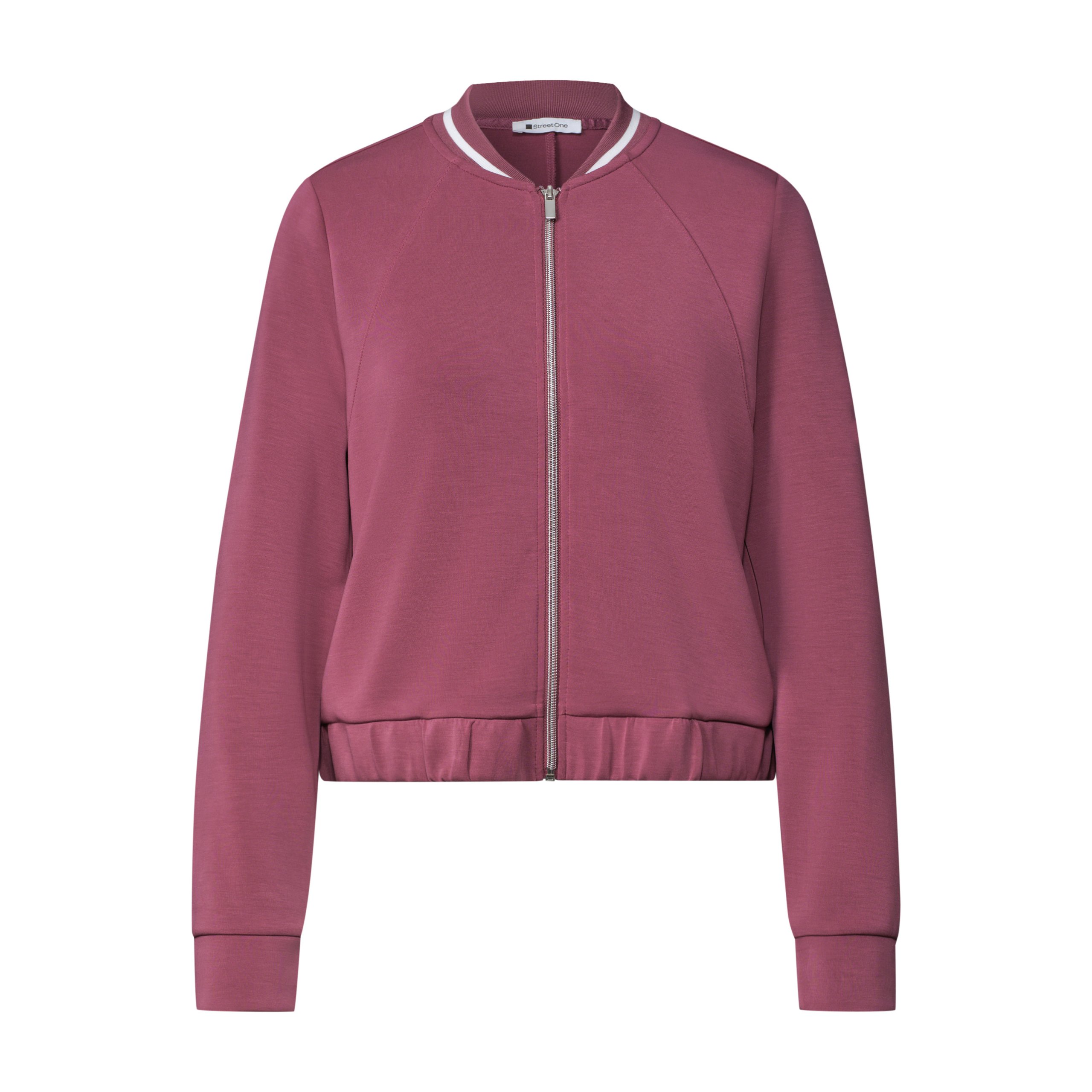 StreetOne dark blush silk look jacket - Image 4
