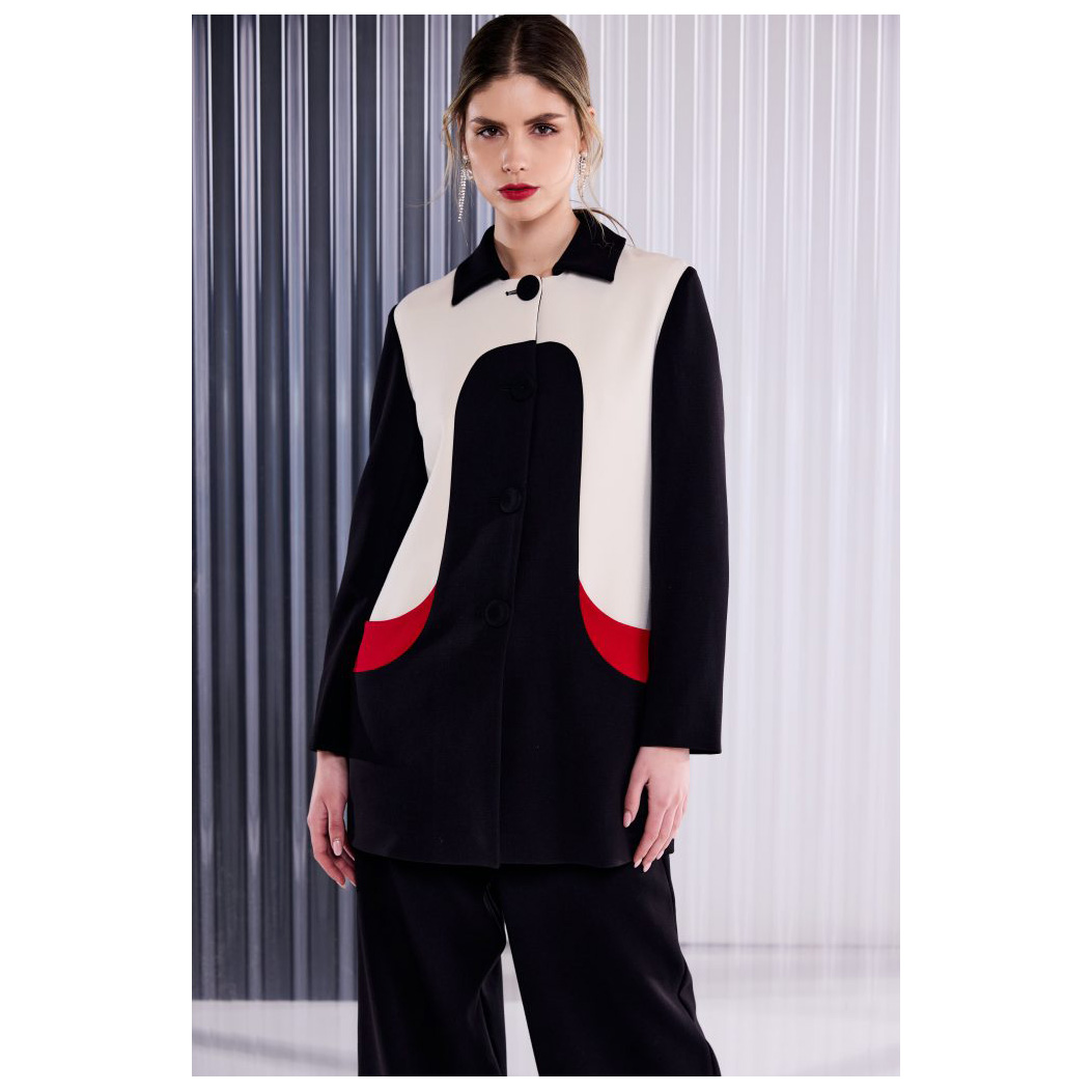 Kate Cooper Colour Panel Coat