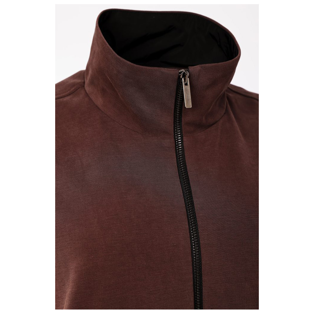 Naya Puff Ball Hem Zip Waistcoat With Contrast Pockets - Image 5