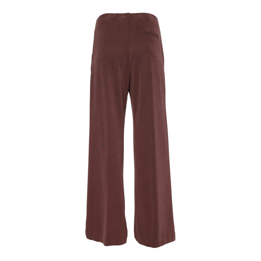 Naya Wide Leg Pull Up Trouser With Contrast Panel - Image 4