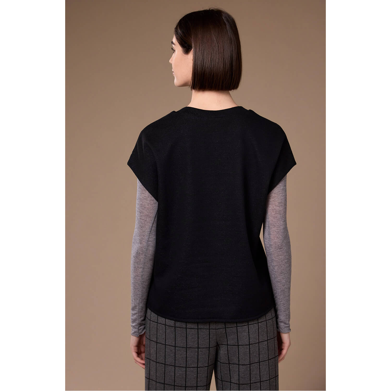 Peruzzi Grid Tabard Top - Image 6