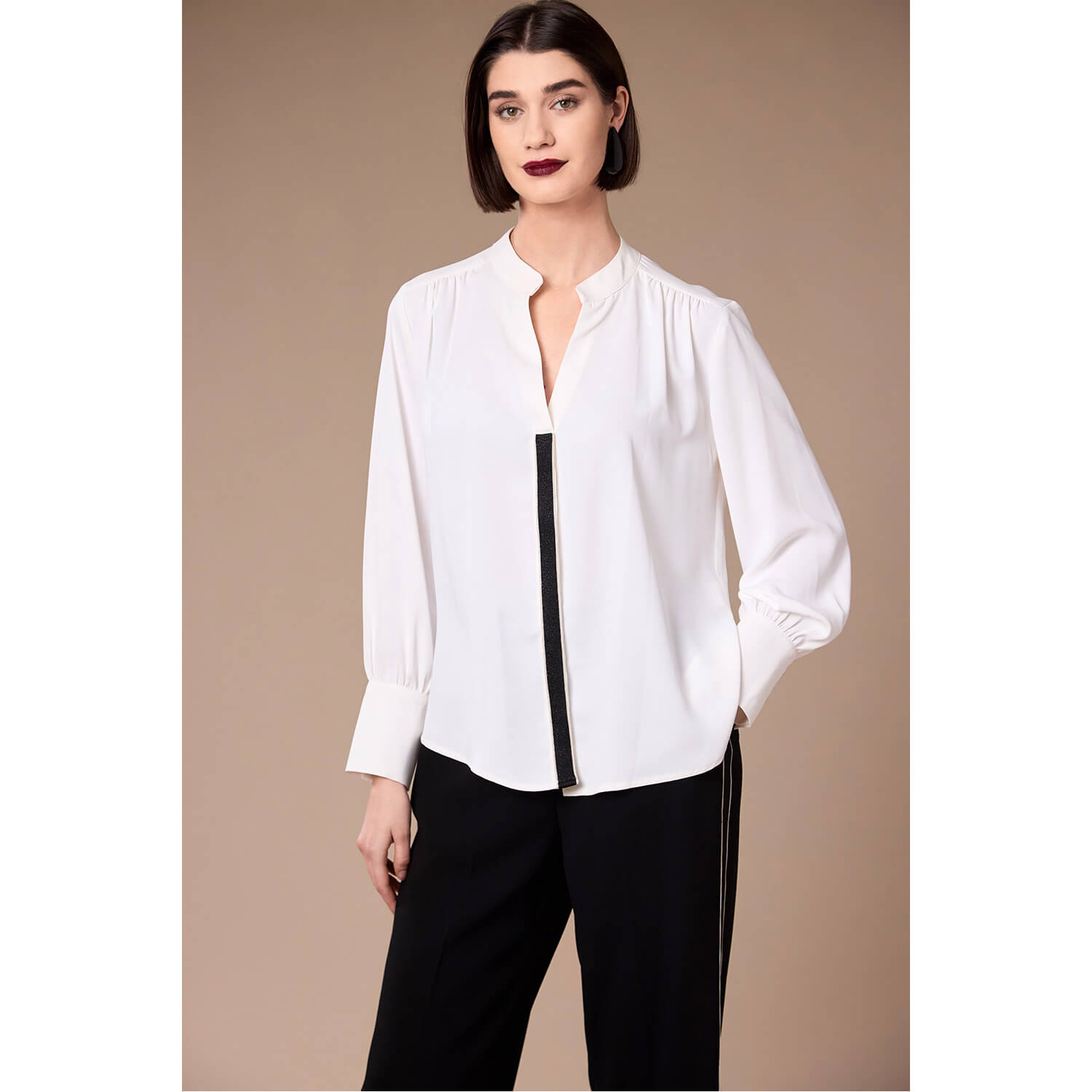 Peruzzi Cocktail Trim Blouse