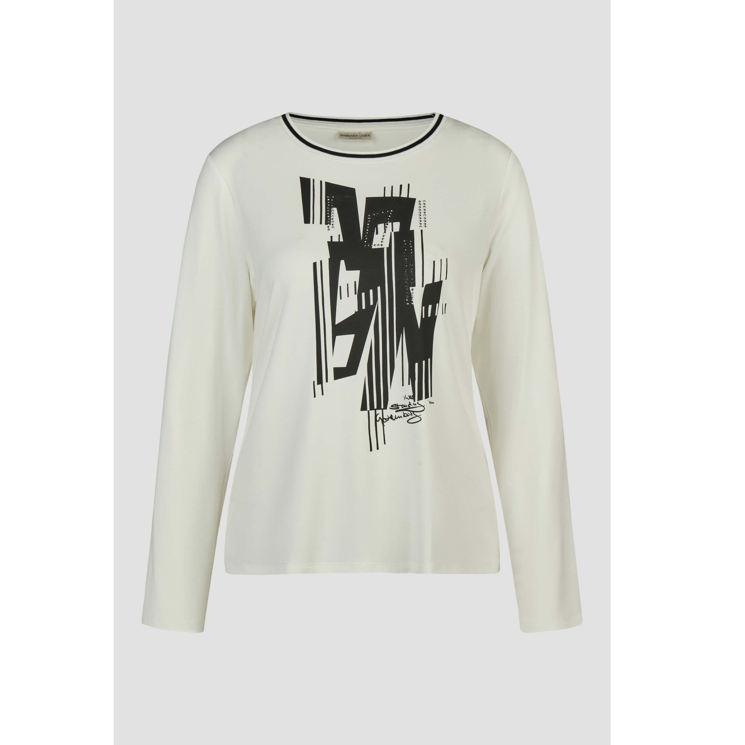 Lebek Longsleeve Print Top