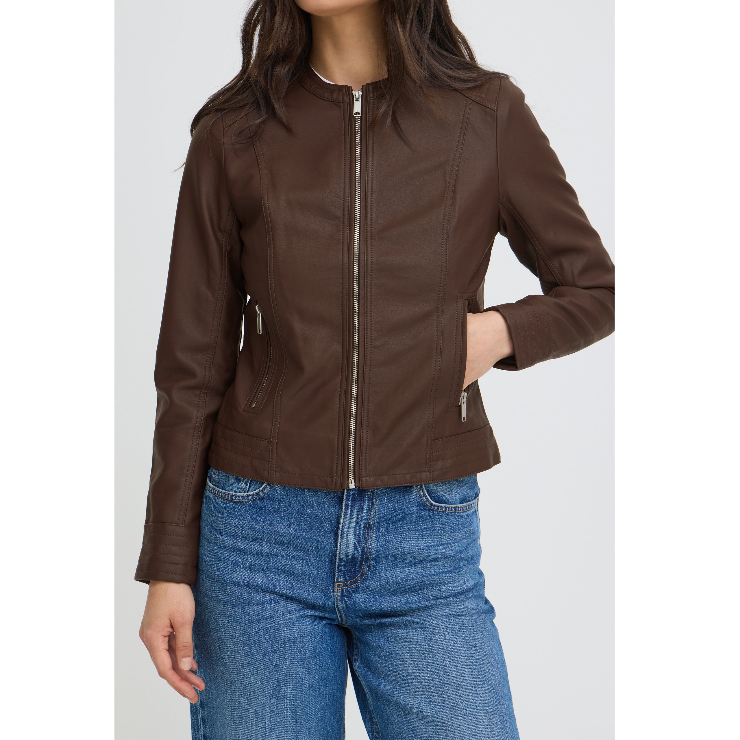 B.young Byacom Brown Jacket