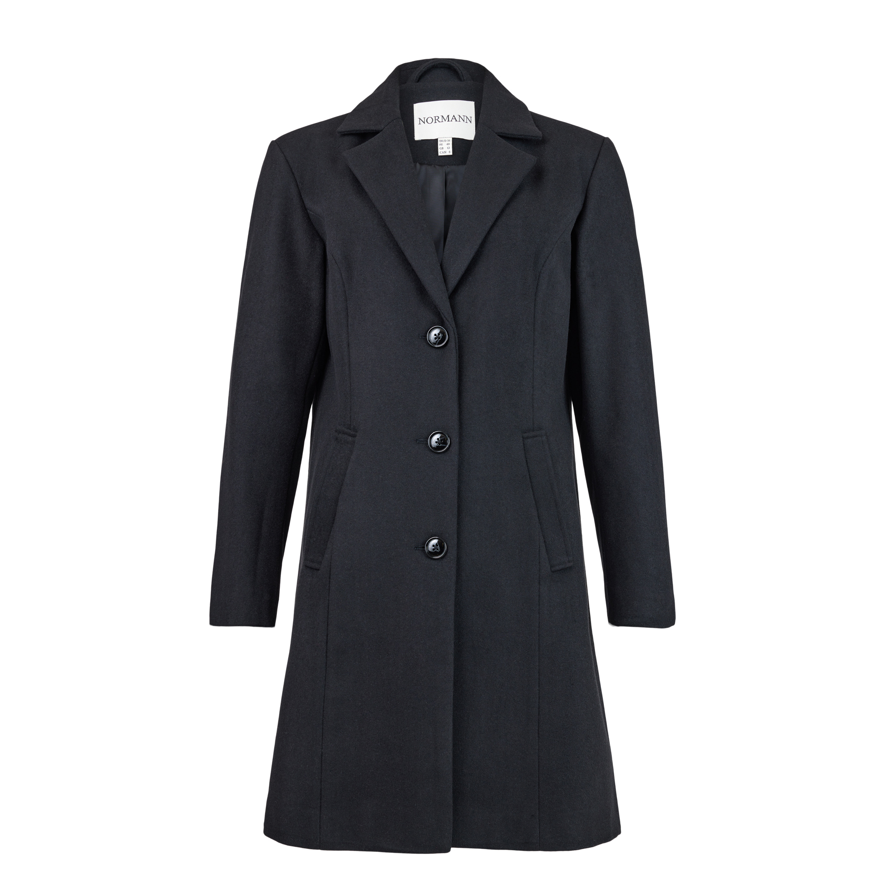 Normann Black Coat