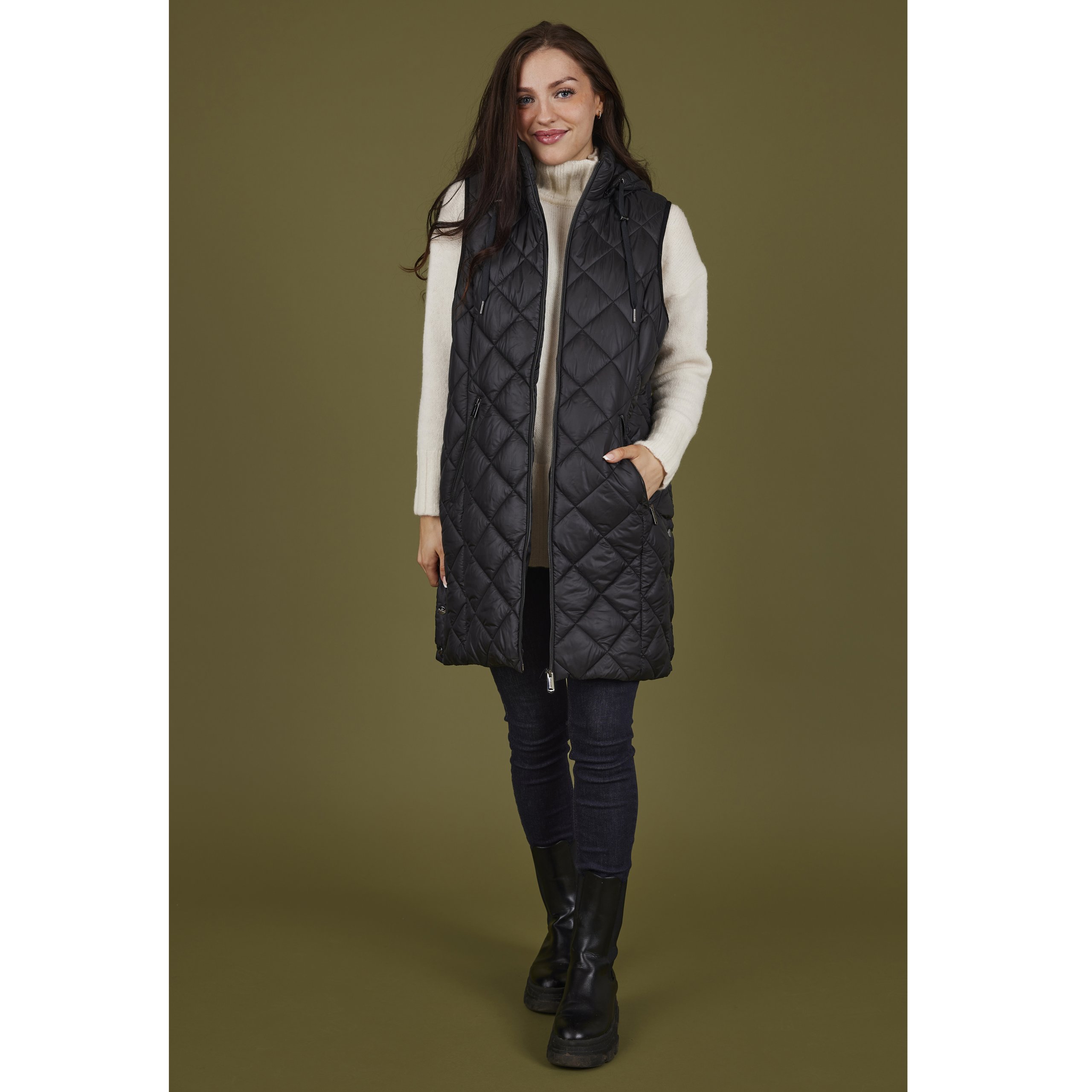 Normann Black Waistcoat