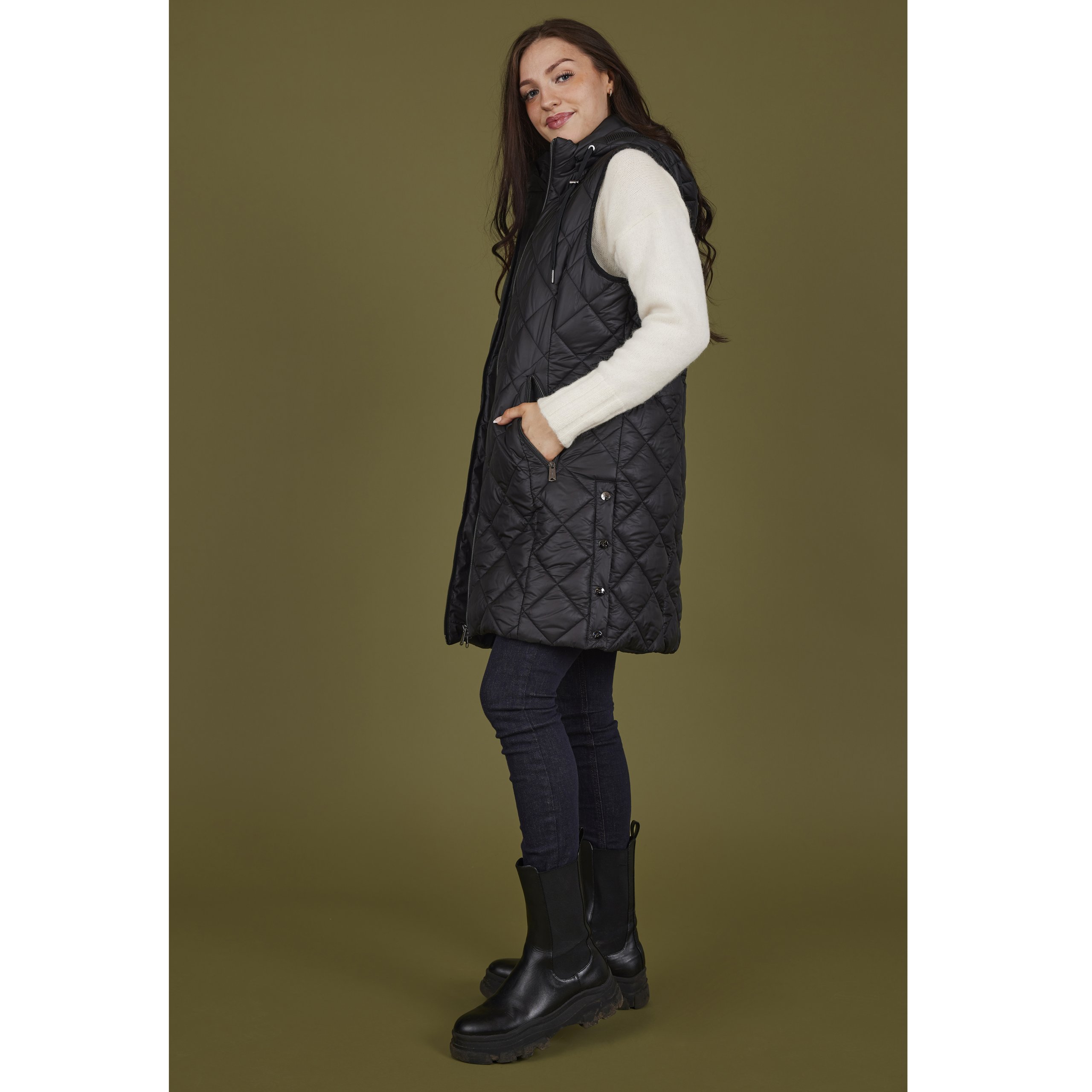 Normann Black Waistcoat - Image 4