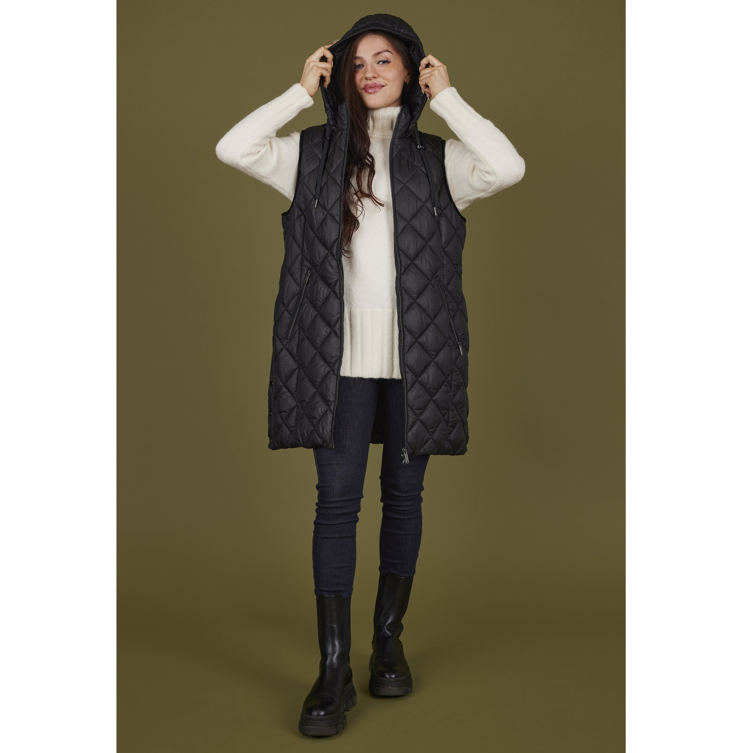 Normann Black Waistcoat - Image 6