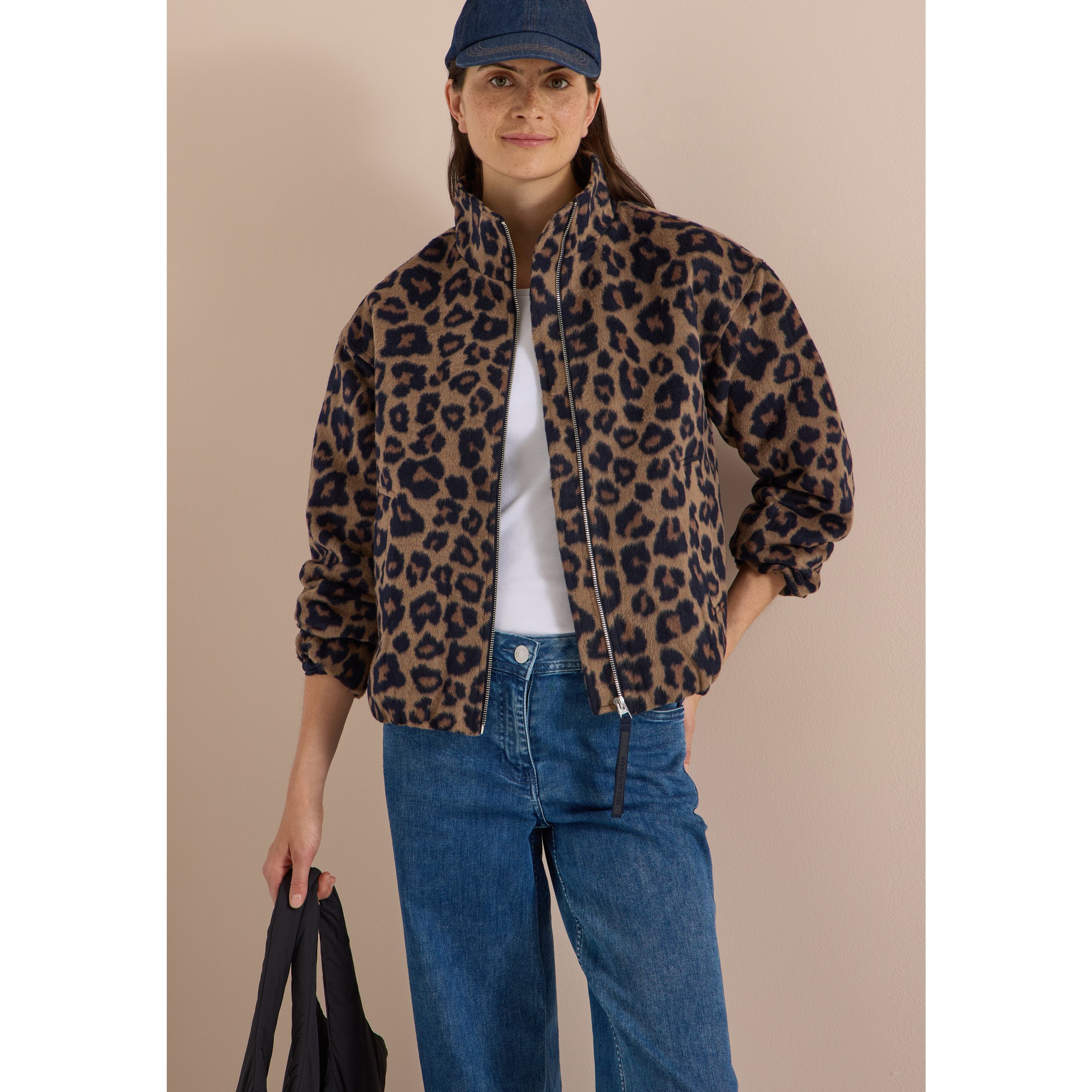 Cecil Leopard Pattern Blouson