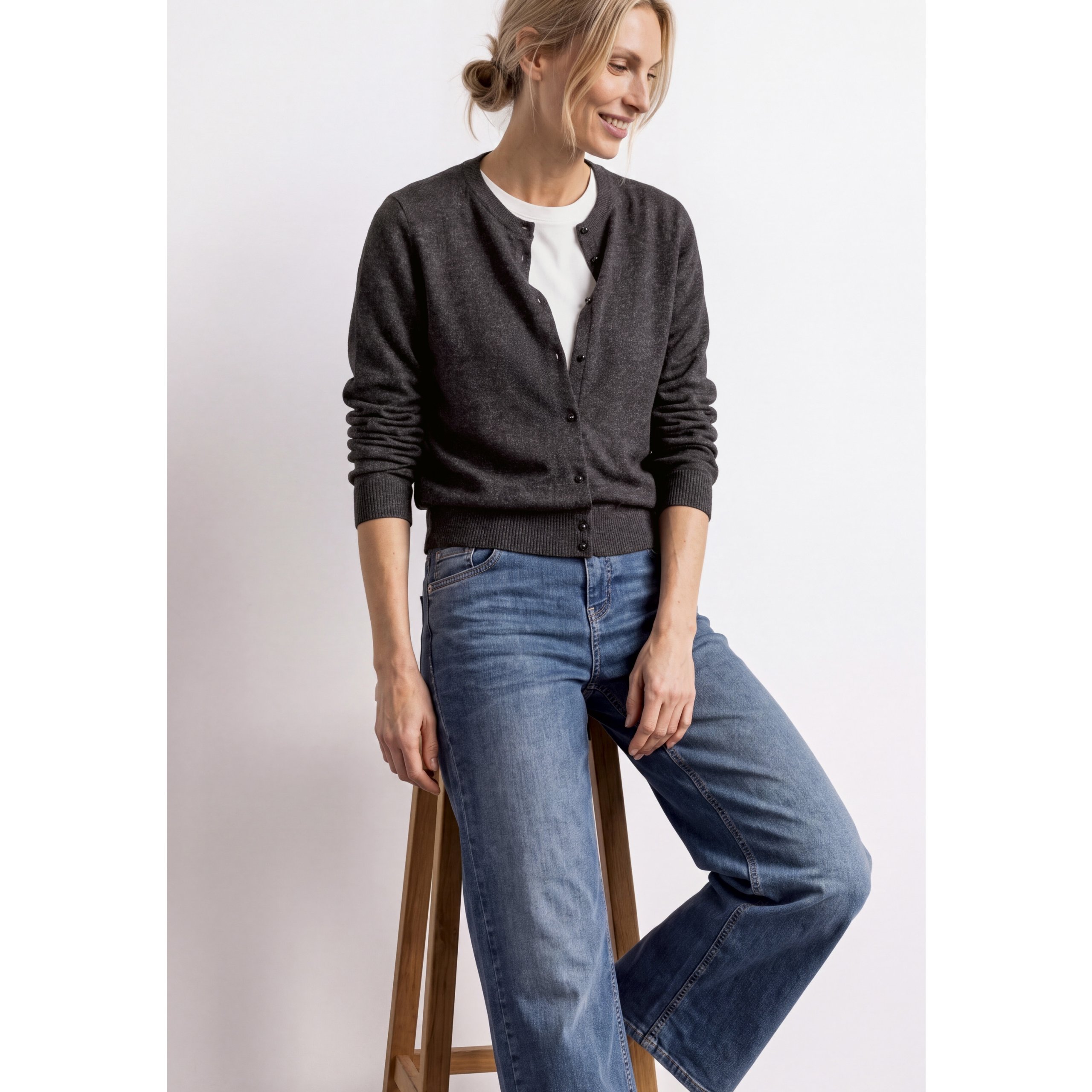 Street One Brown Cardi