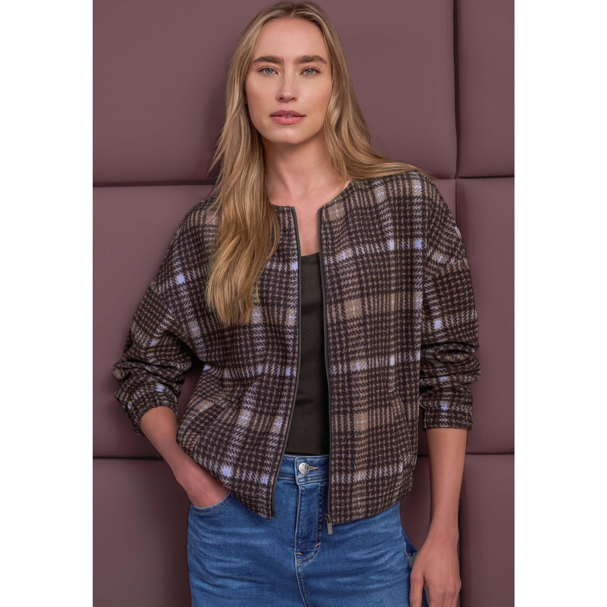 Street One Brown Corduroy Structure