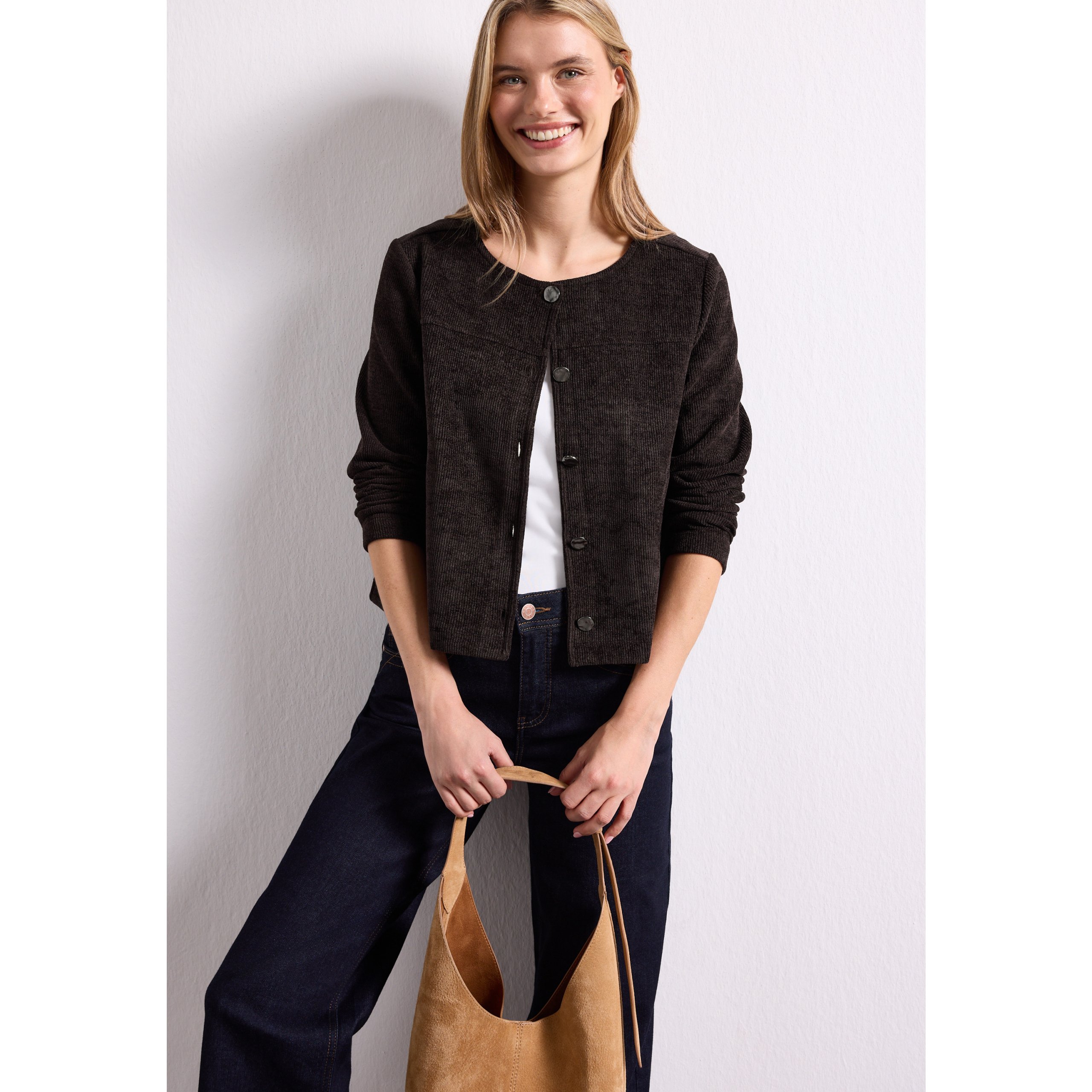 Street One Brown Short Jacket