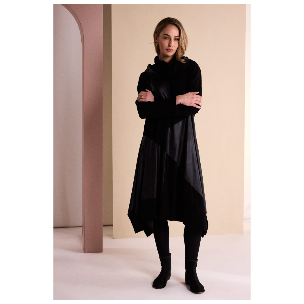 Naya Leatherette Dress