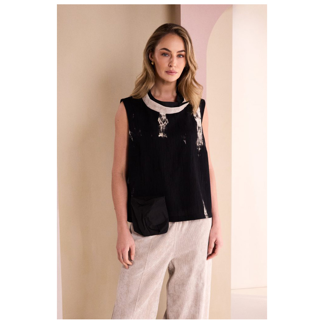 Naya Sleeveless Print Top - Image 4