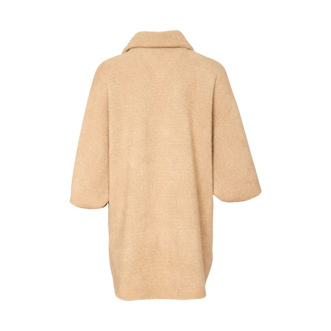 Ora Oatmeal Soft Batwing Jacket - Image 4
