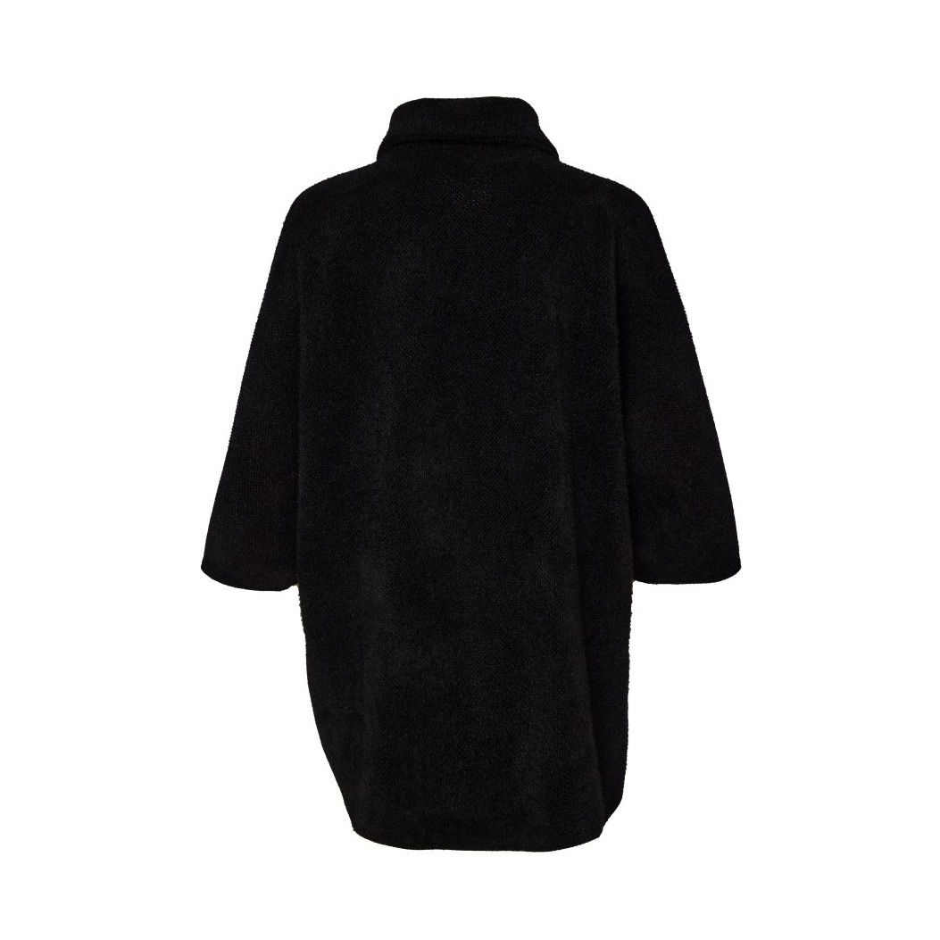 Ora Black Soft Batwing Jacket - Image 6