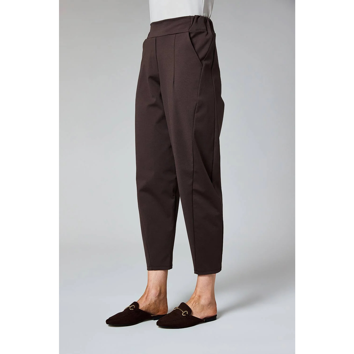 Deck Barrel Leg Trouser (Black & Brown) - Image 5