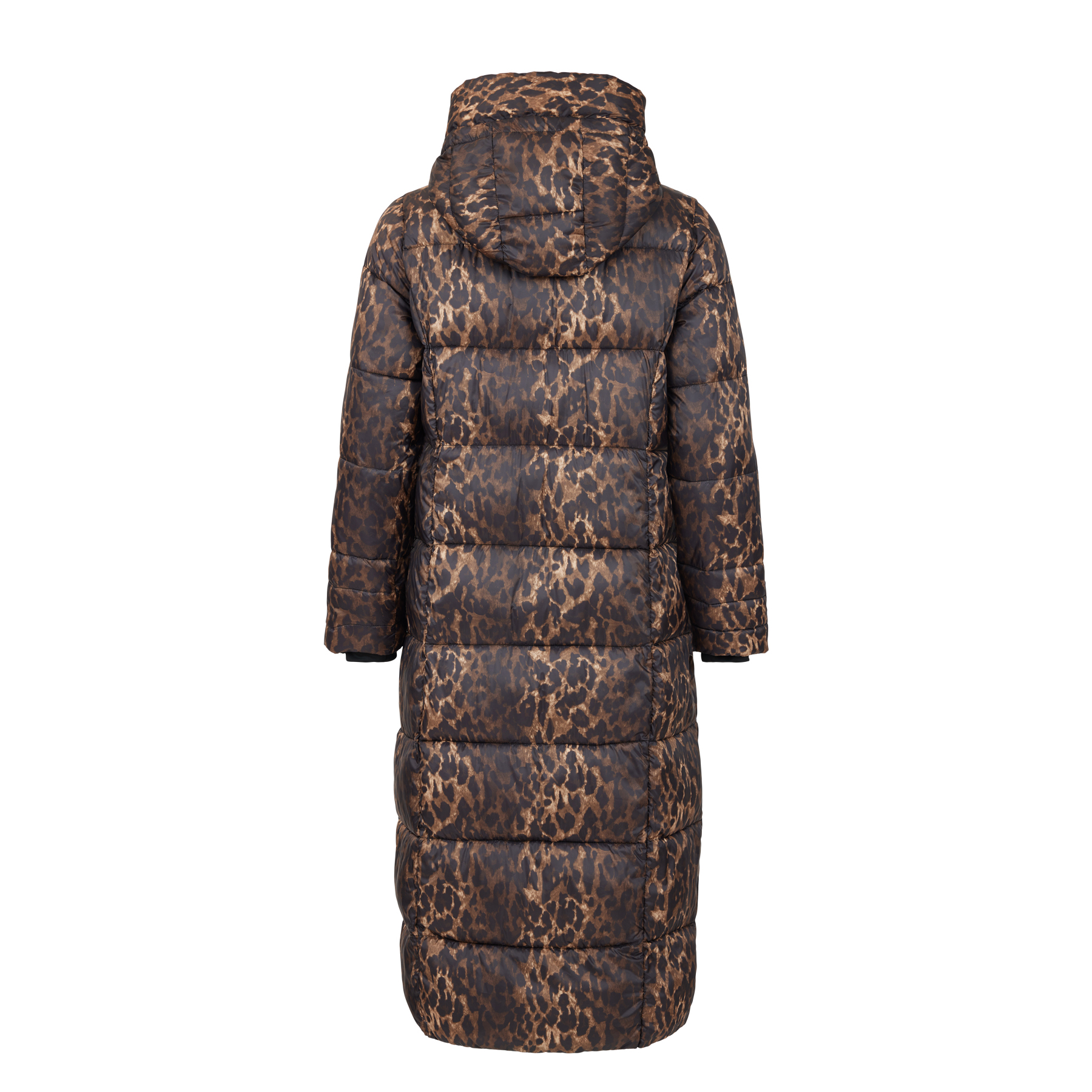 Normann Brown Print Coat - Image 3