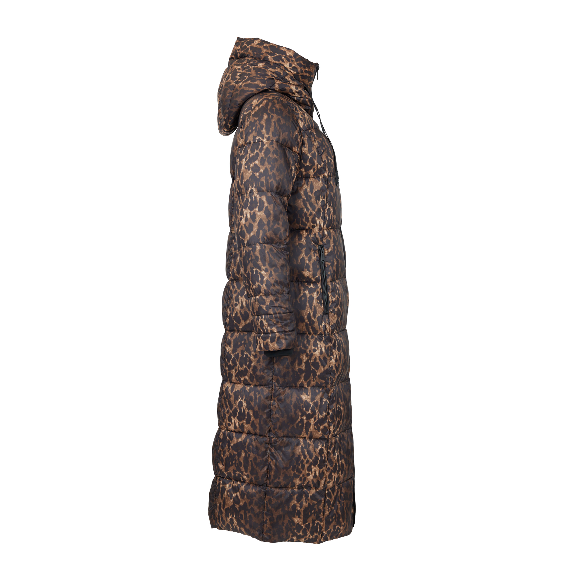 Normann Brown Print Coat - Image 4