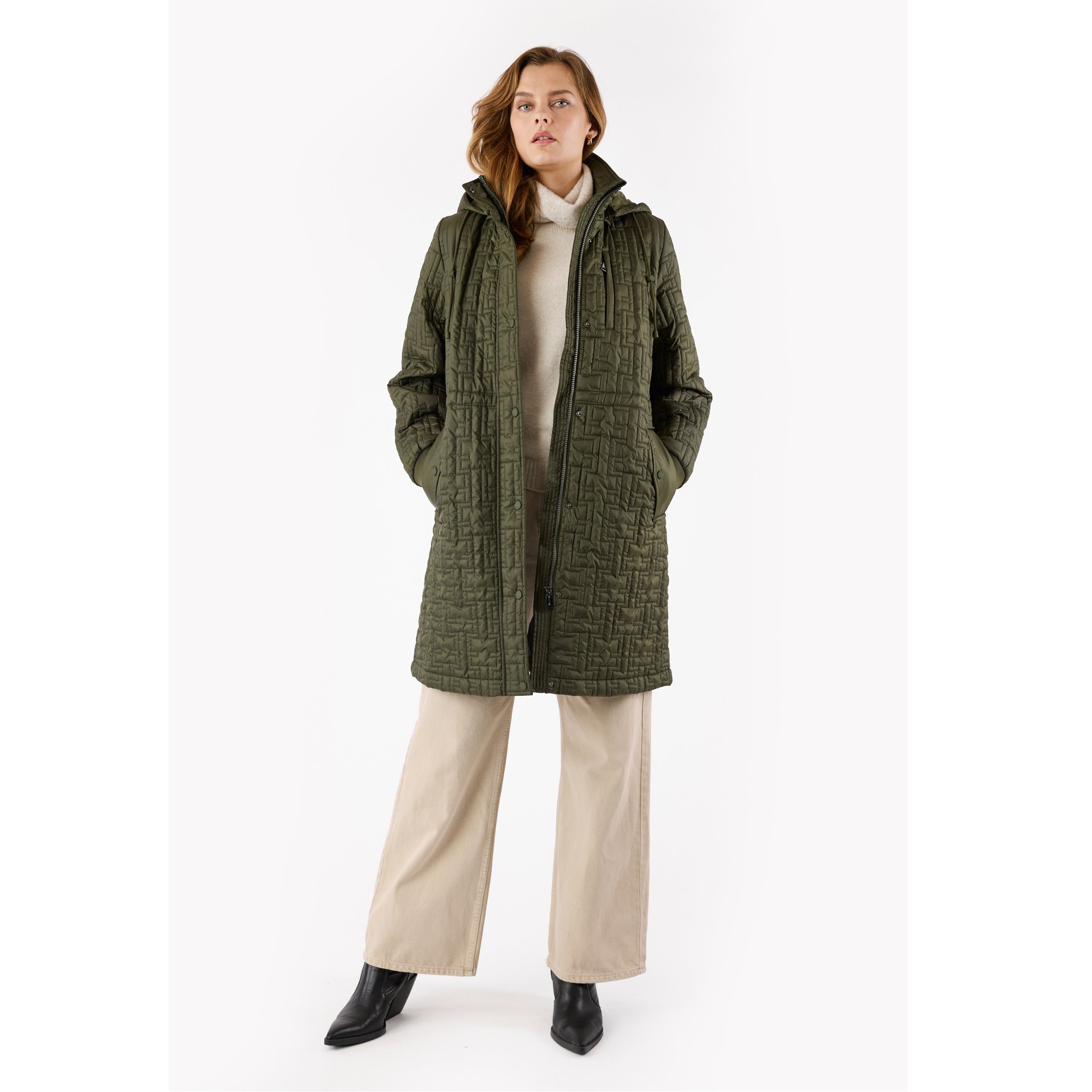 Frandsen Olive Coat