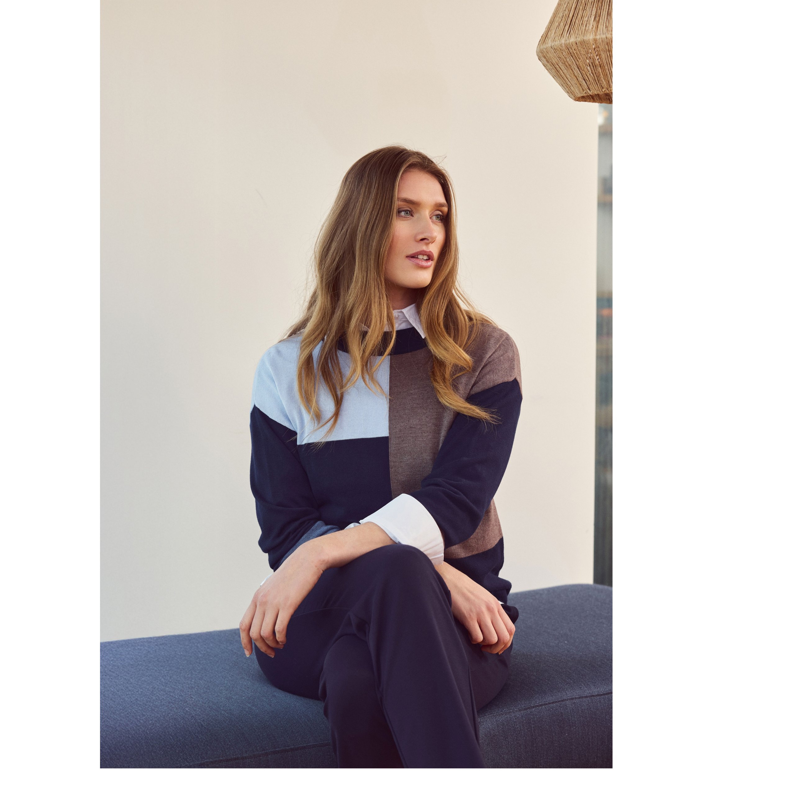 Sunday Maritime Blue Combo Knit