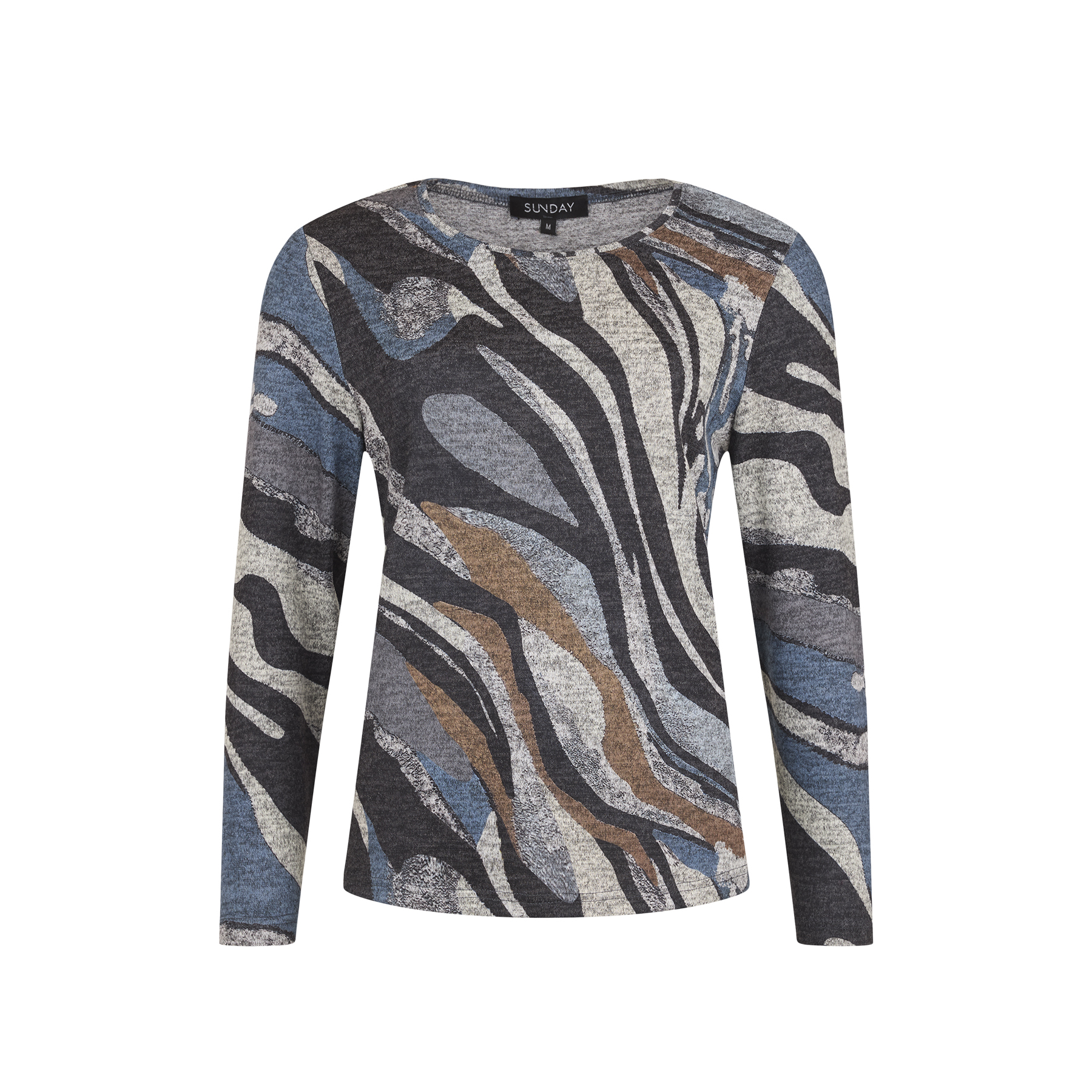 Sunday Grey Melange Top