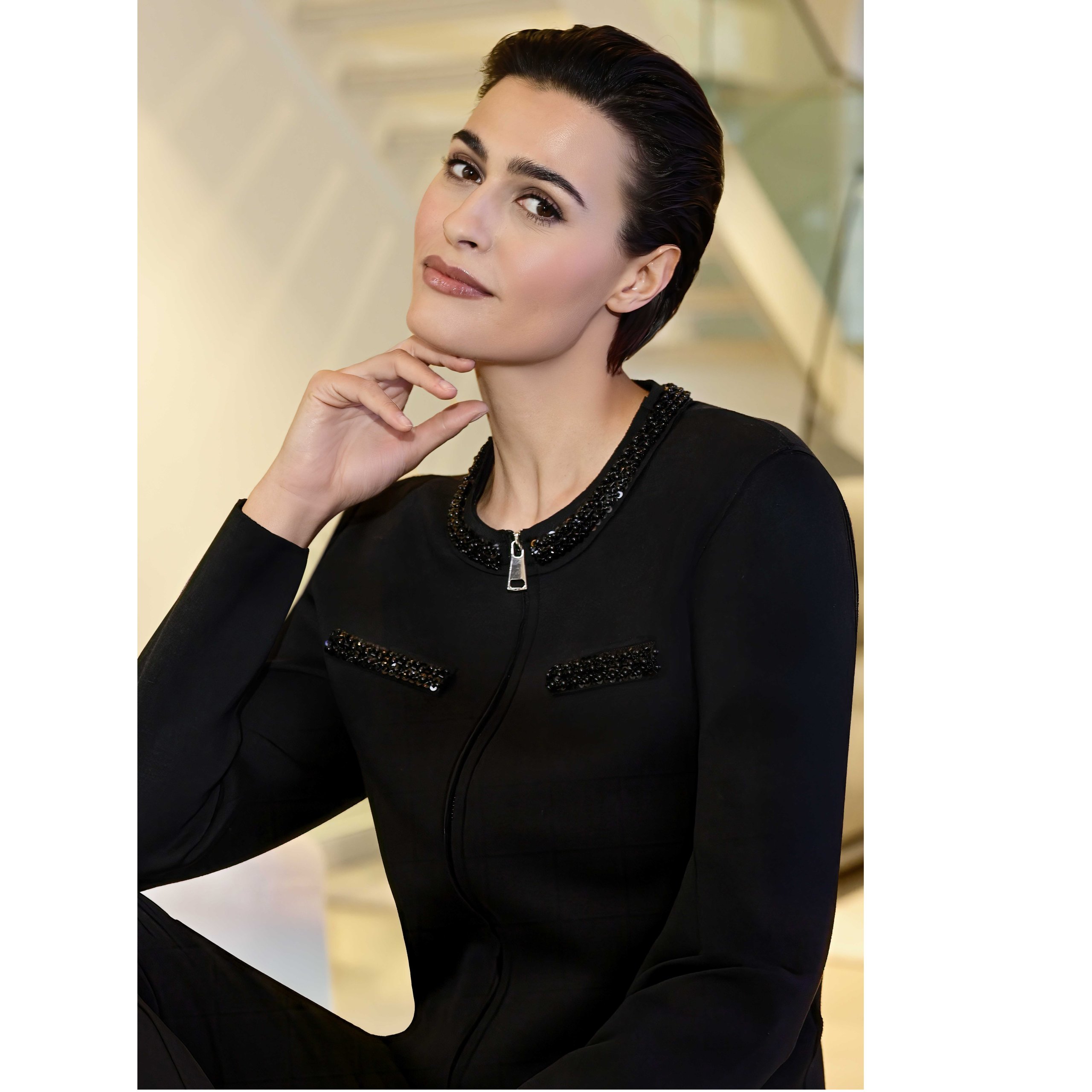 Habella Black Jacket - Image 3
