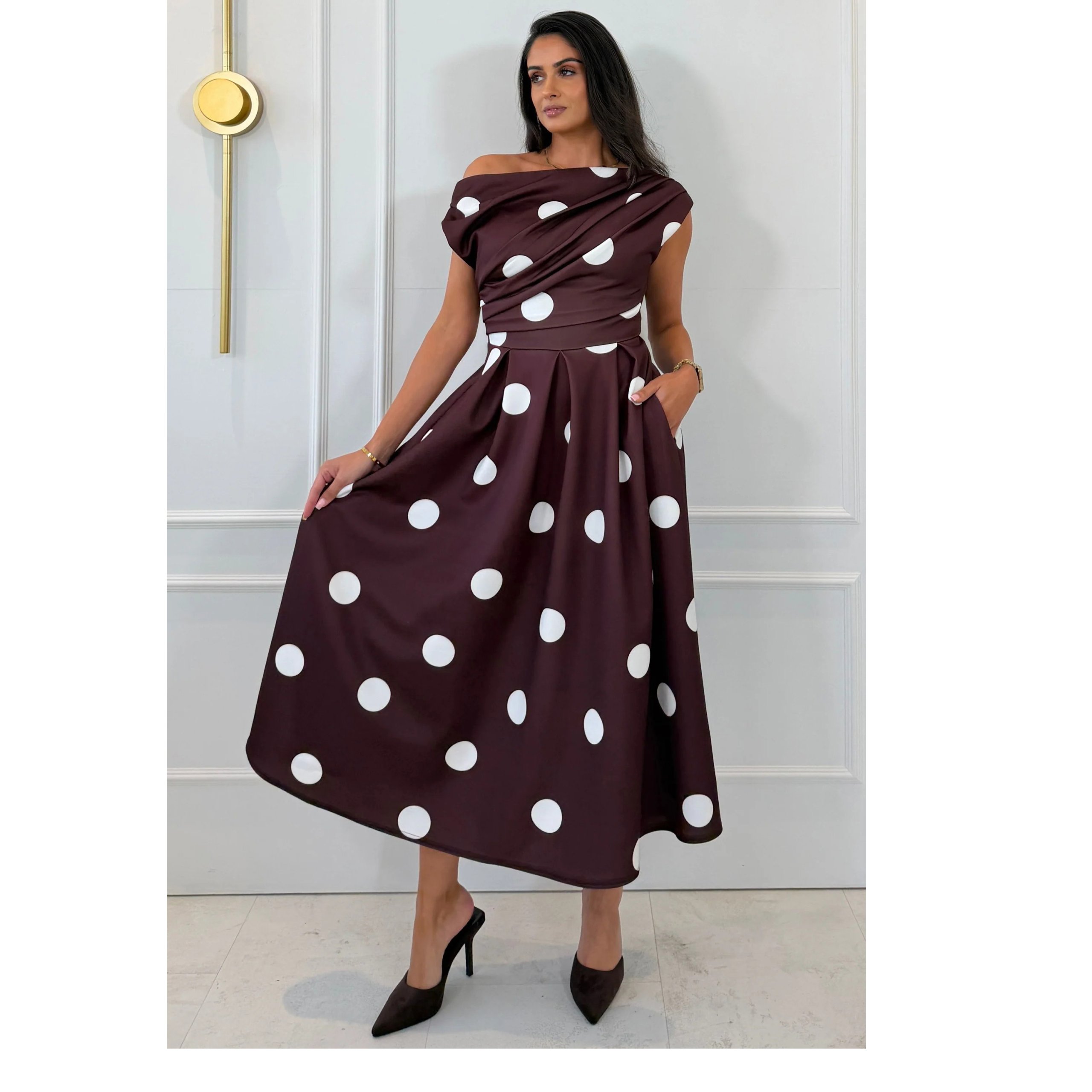 Girl In Mind Betty Polka Dot Dress