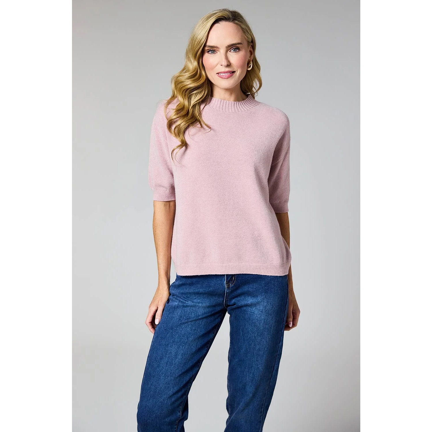 Deck Rose Short Sleeve Knit