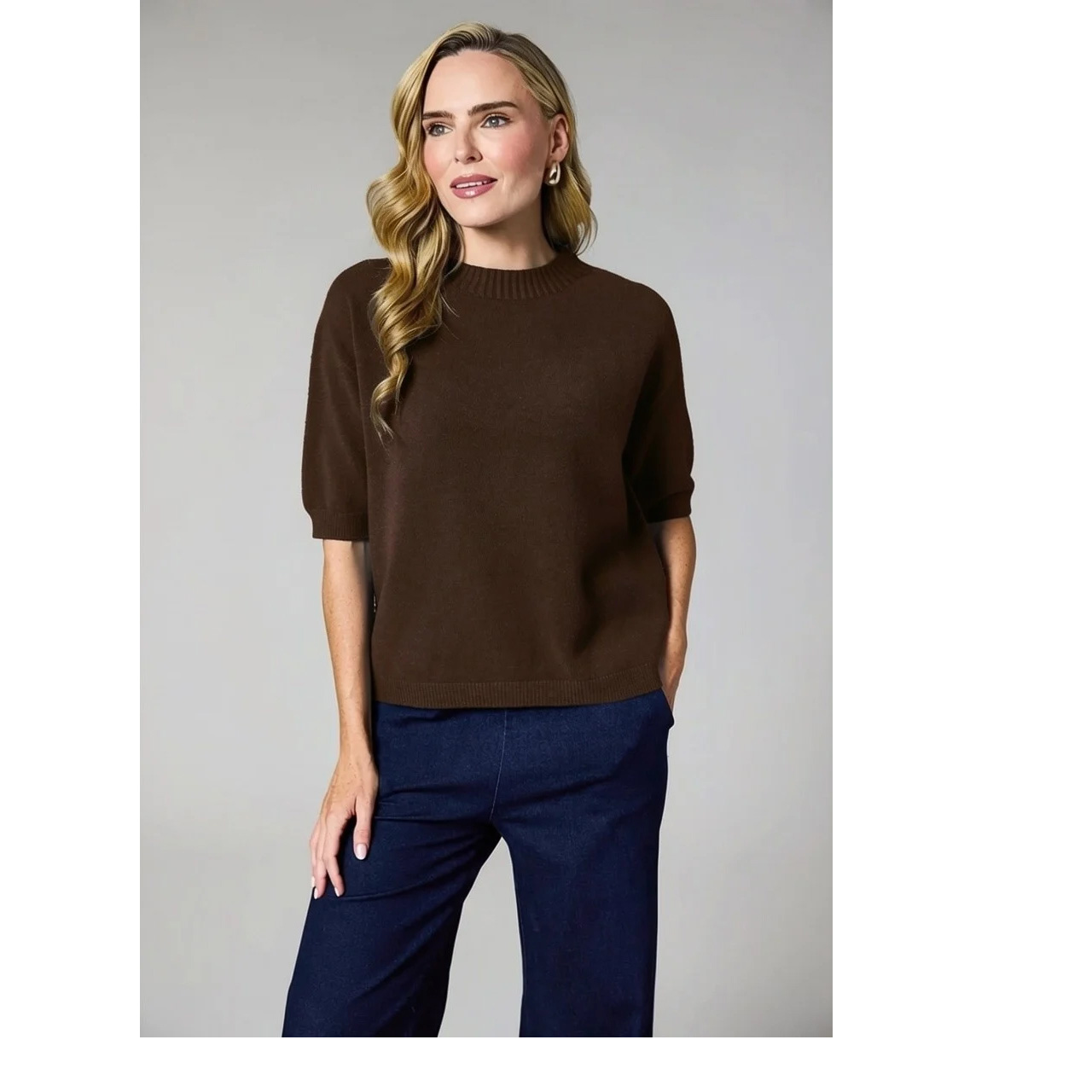 Deck Choc Short Sleeve Knit