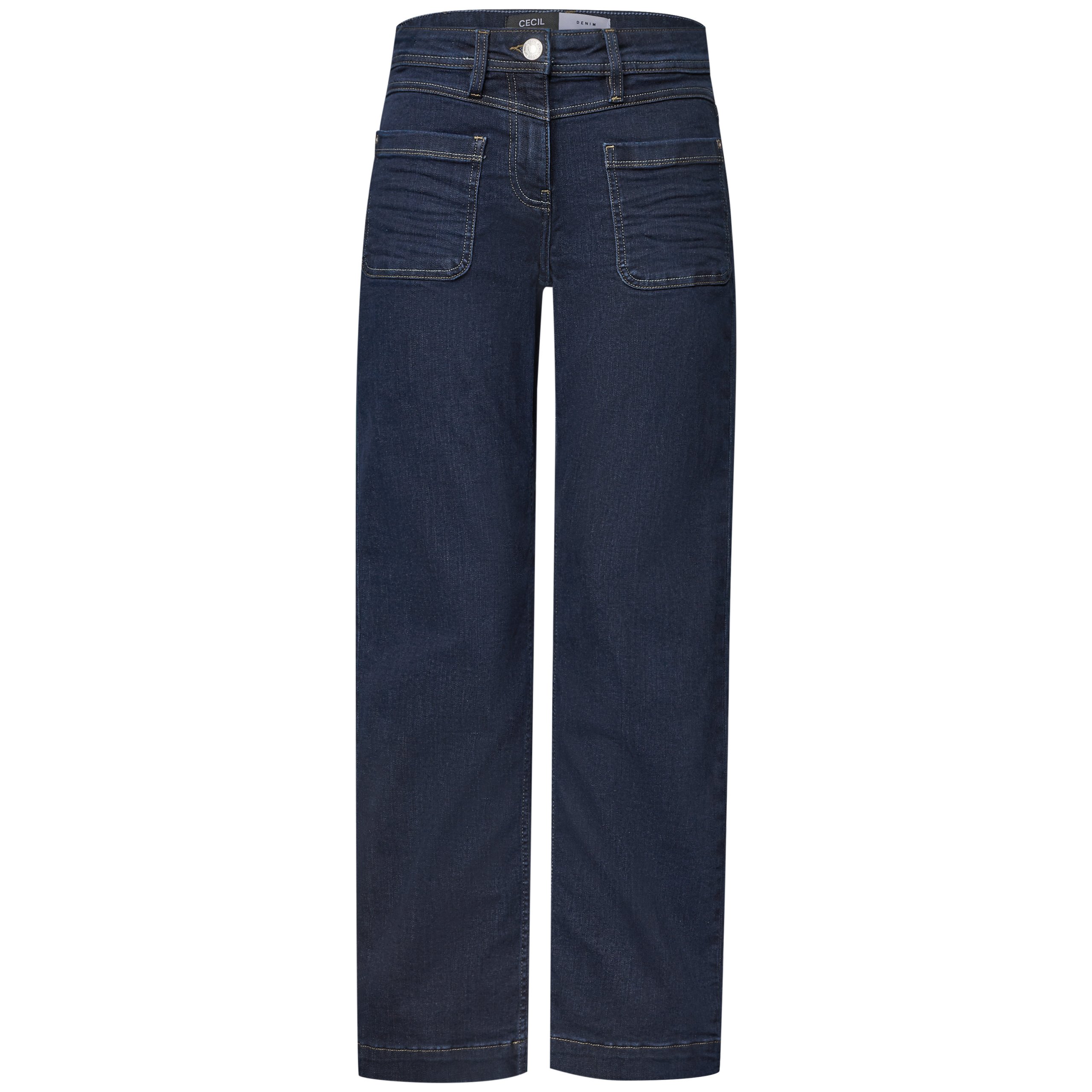 Cecil wide leg 32″ jeans with patch pocket - Image 3
