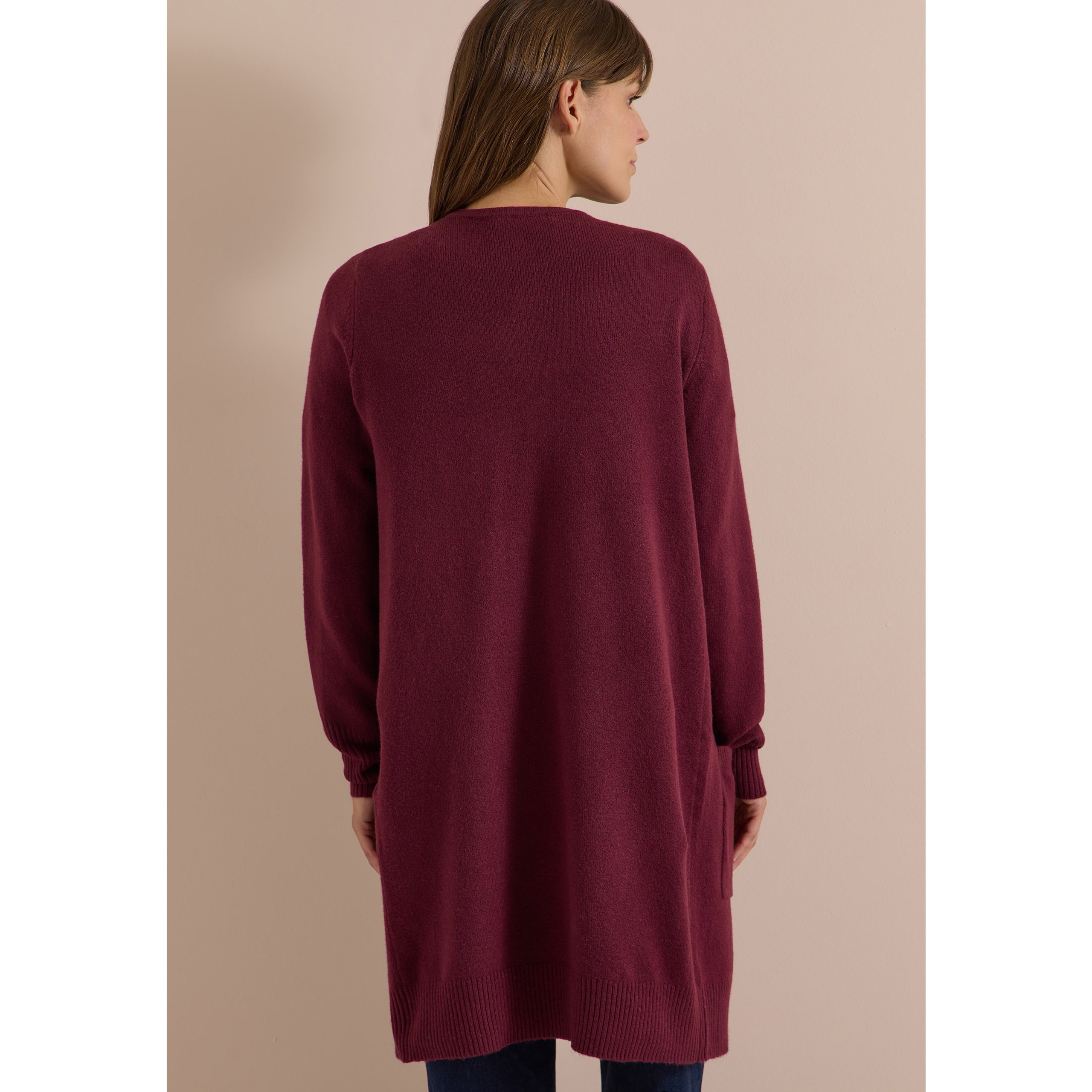 Cecil red wine long cardi - Image 3