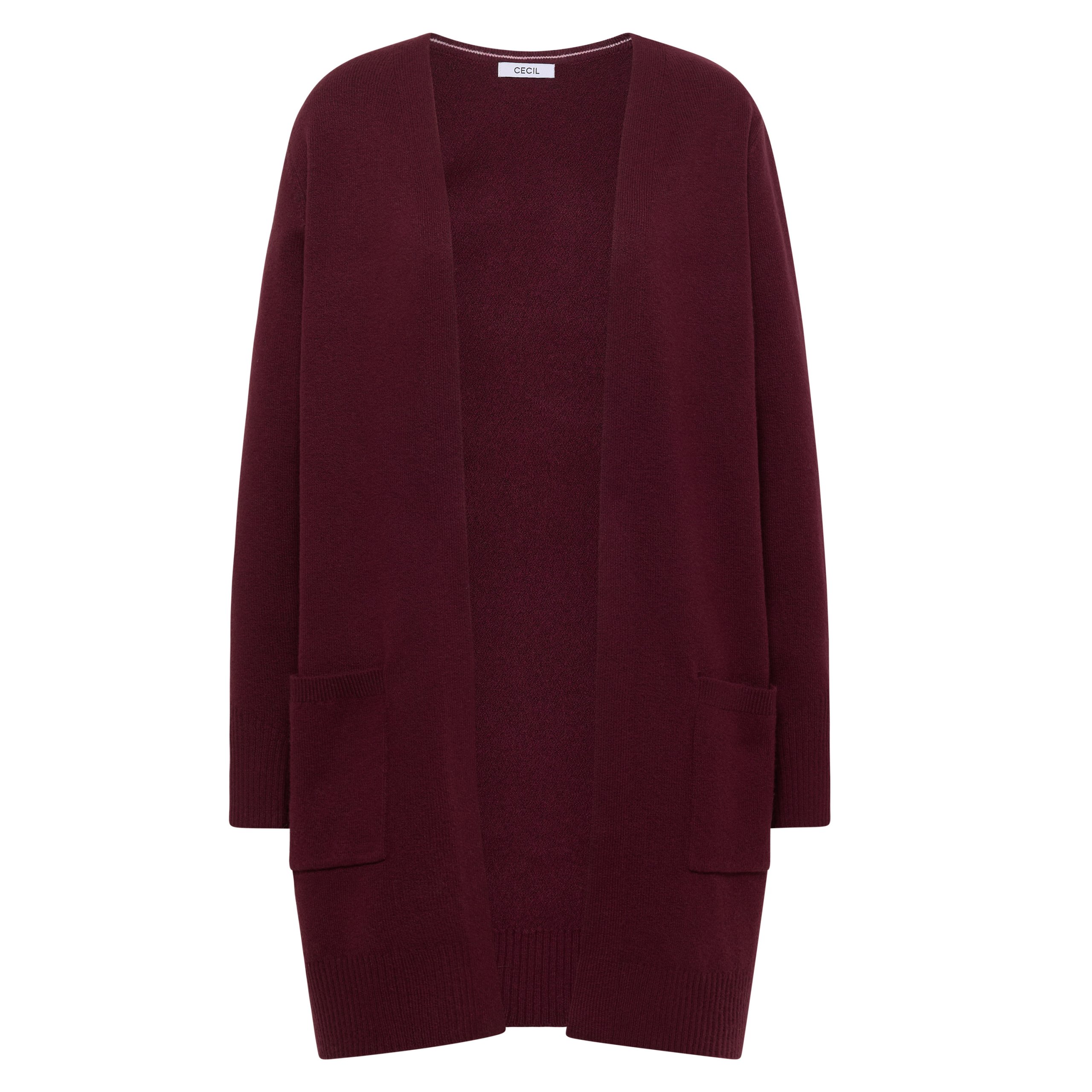 Cecil red wine long cardi - Image 5