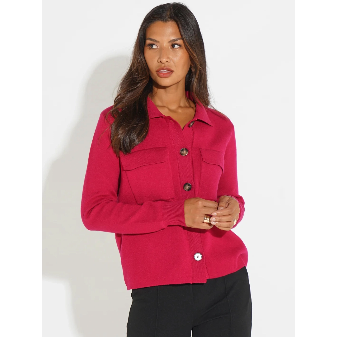 Kate & Pippa Magenta Dani Knit
