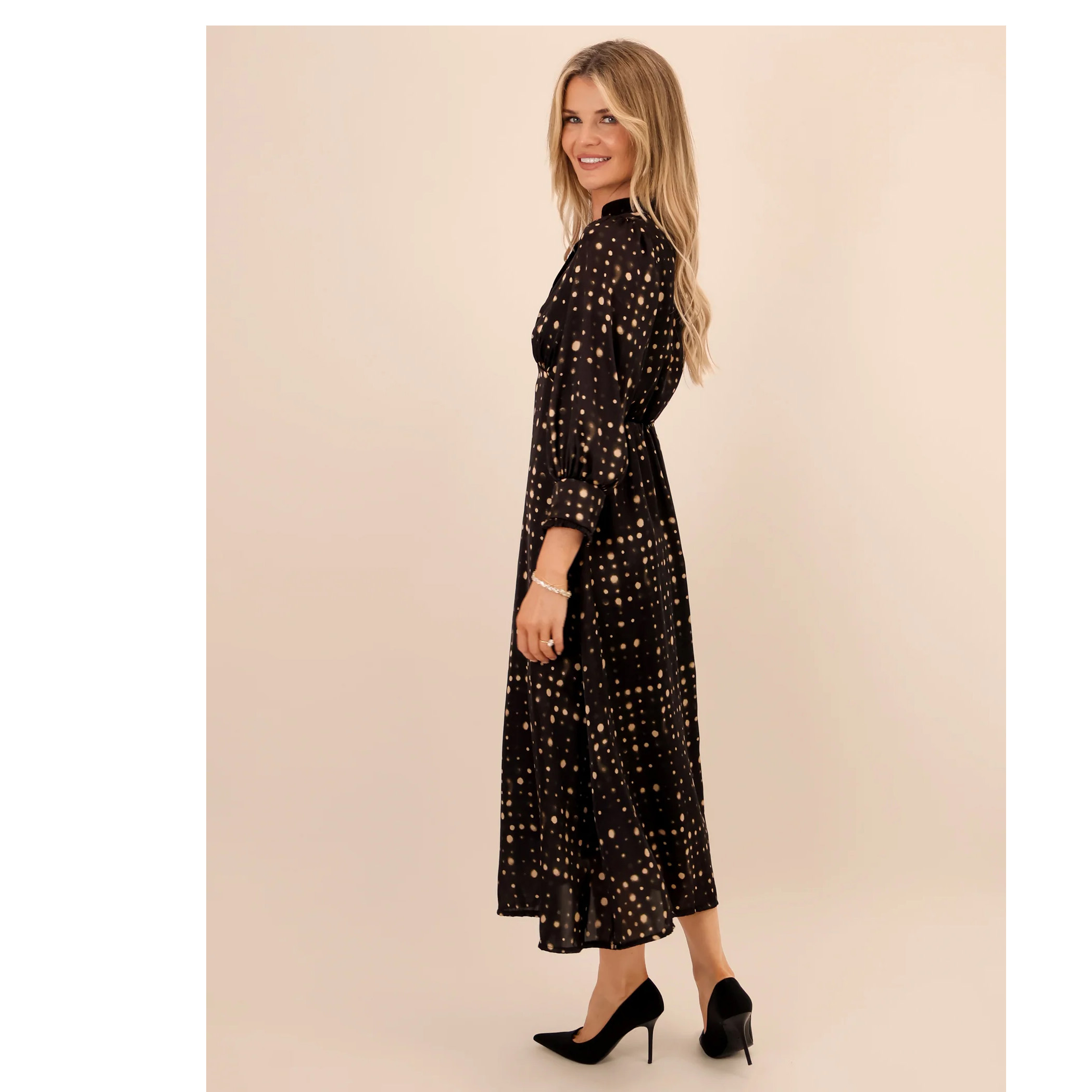 Kate & Pippa Black Kimber Dress - Image 5