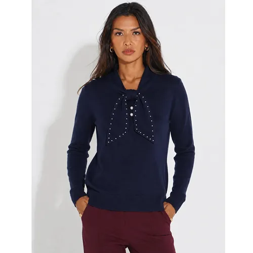 Kate & Pippa Presley Navy Knit