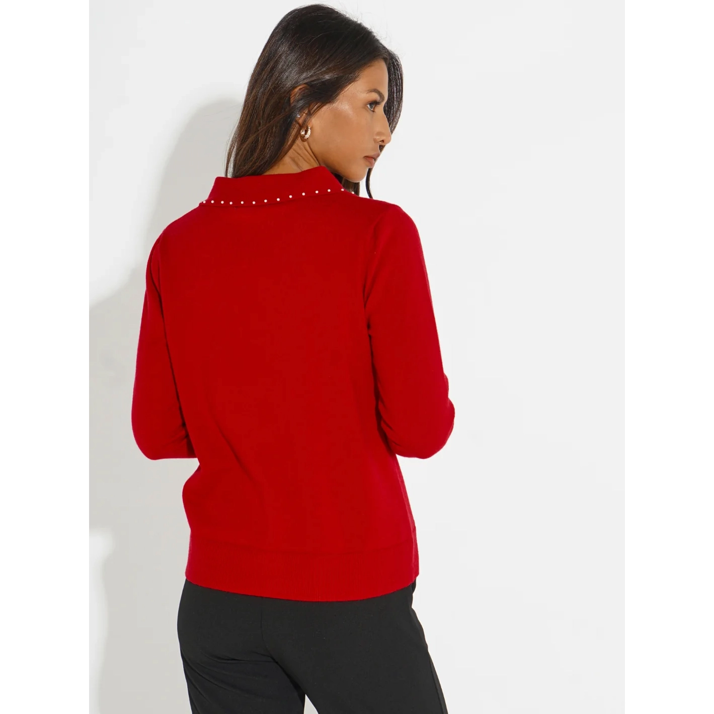 Kate & Pippa Presley Red Knit - Image 5