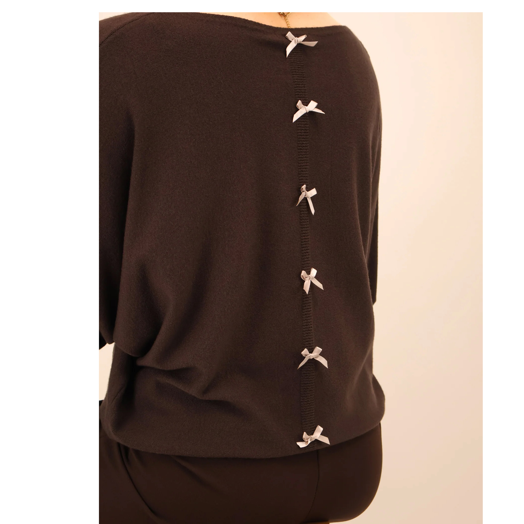 Kate & Pippa Venice Brown Knit - Image 4