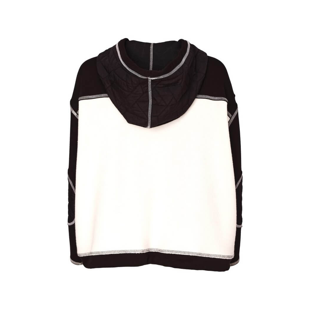 Naya Two Tone Hooded Jacket - Image 4