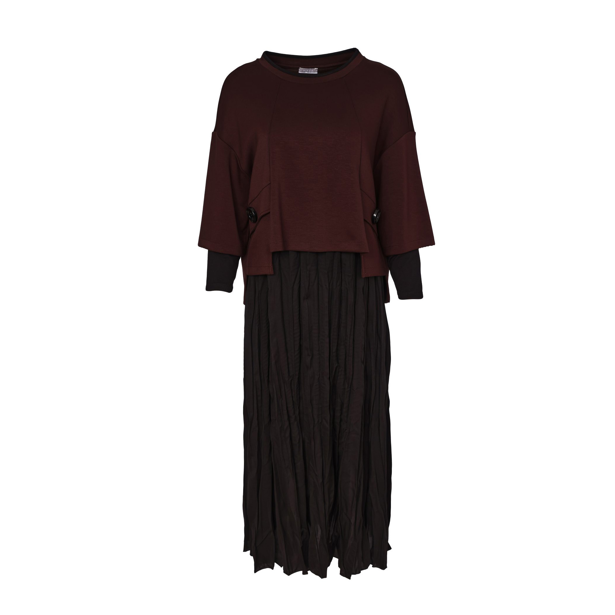 Naya Two Piece Crushed Dress - Image 6
