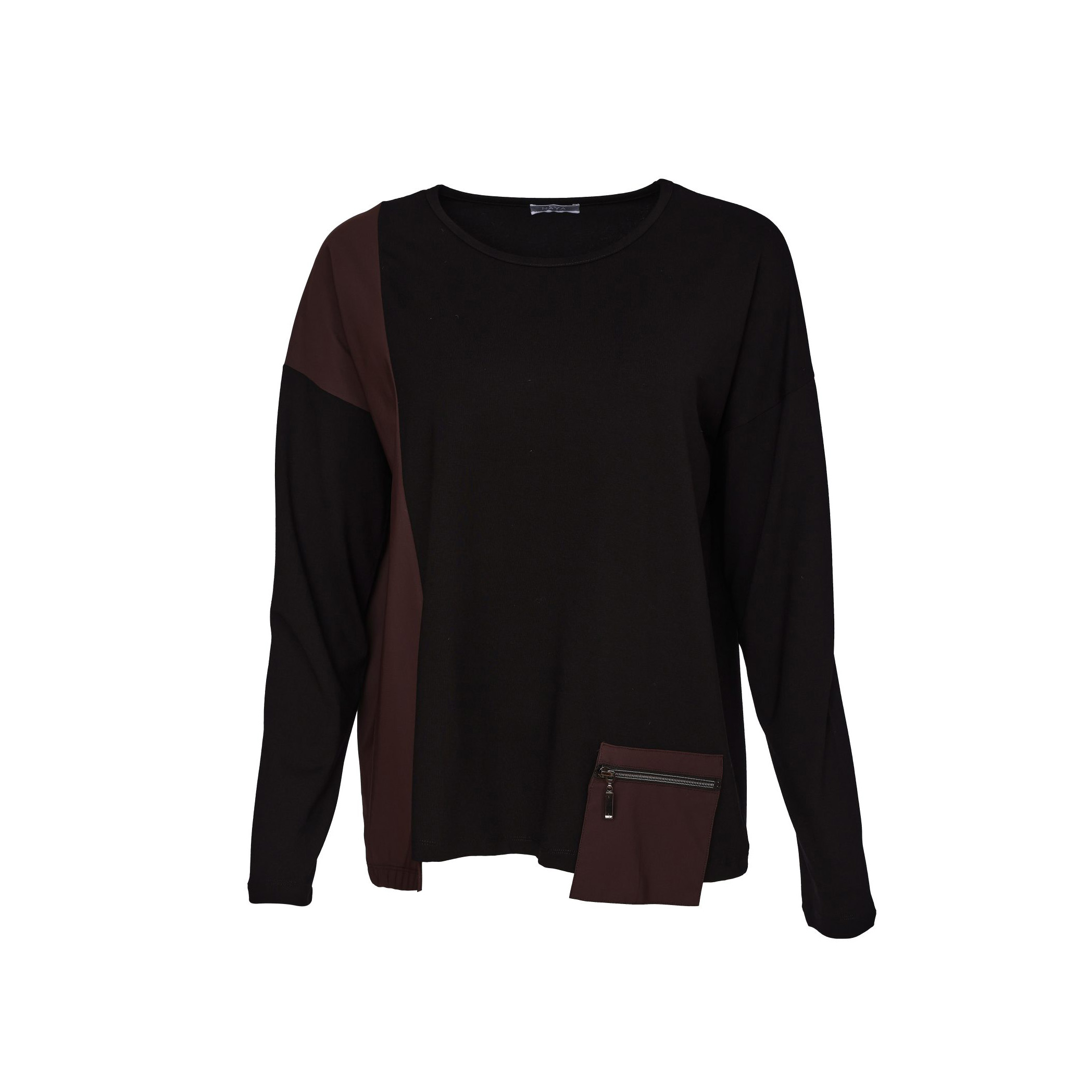 Naya Round Neck Top (Choko & Thyme)