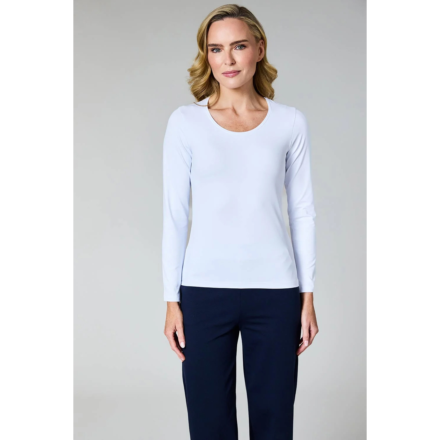 Deck Paula White Long Sleeve Top
