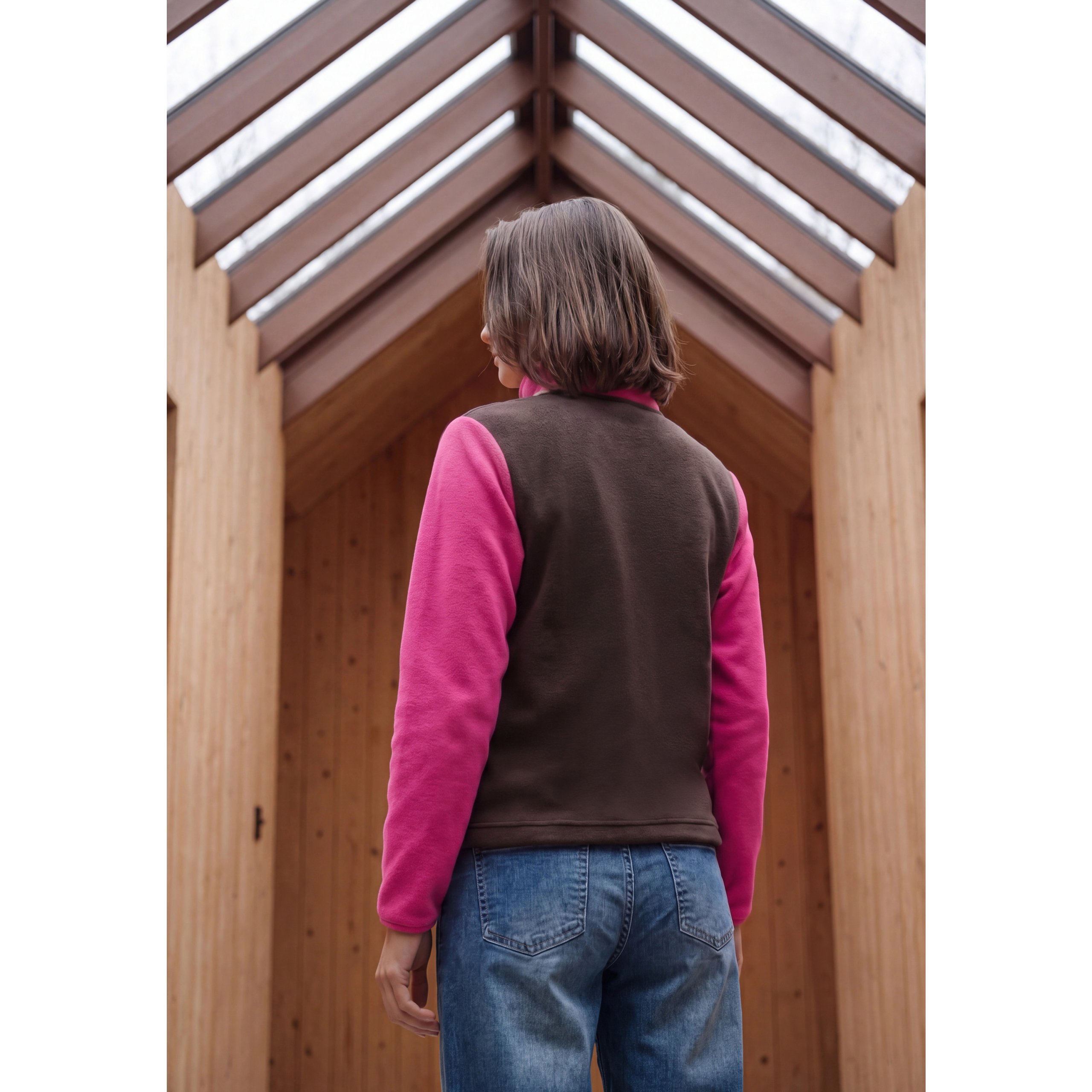 Cecil colour block fleece - Image 3