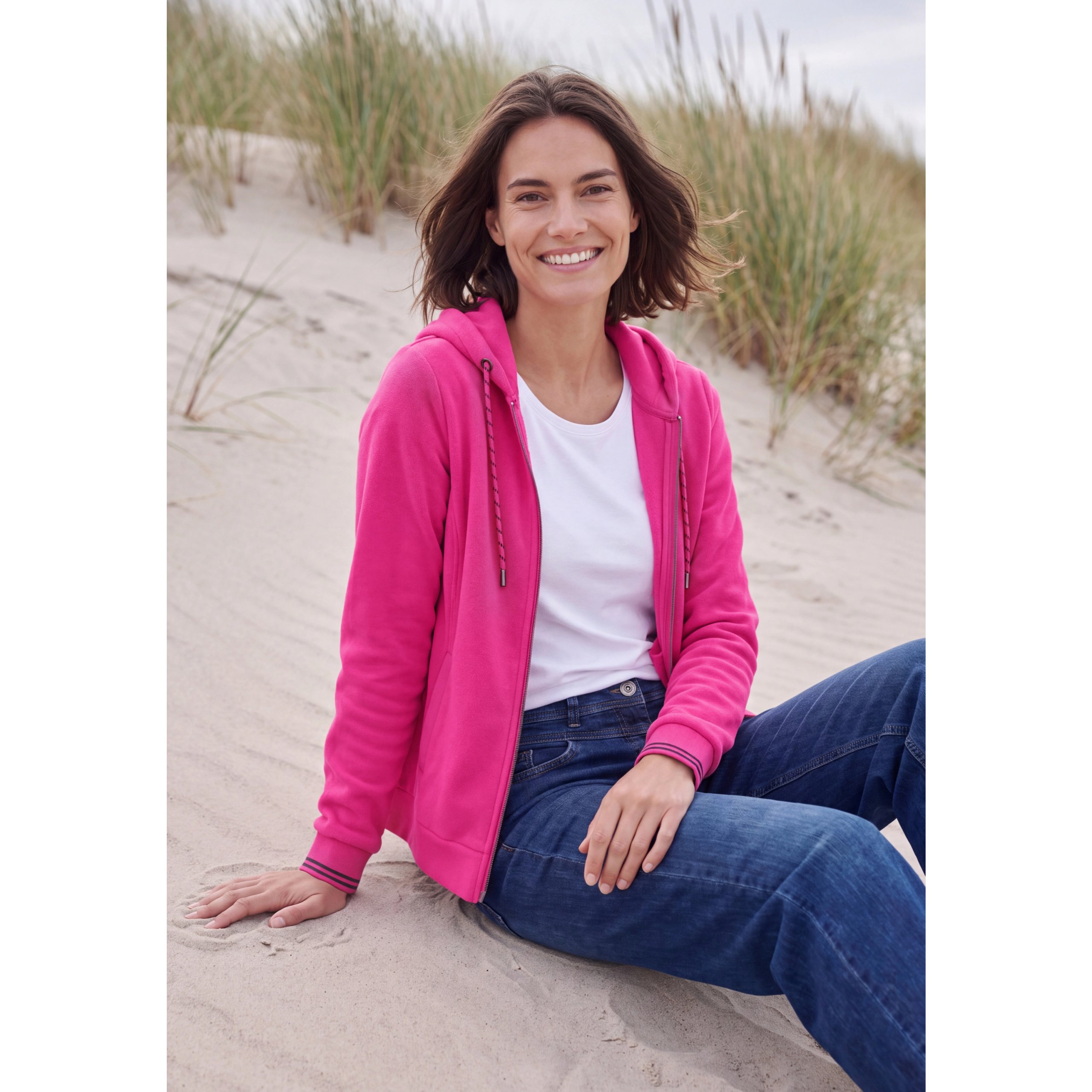 Cecil Pink Fleece Hoody